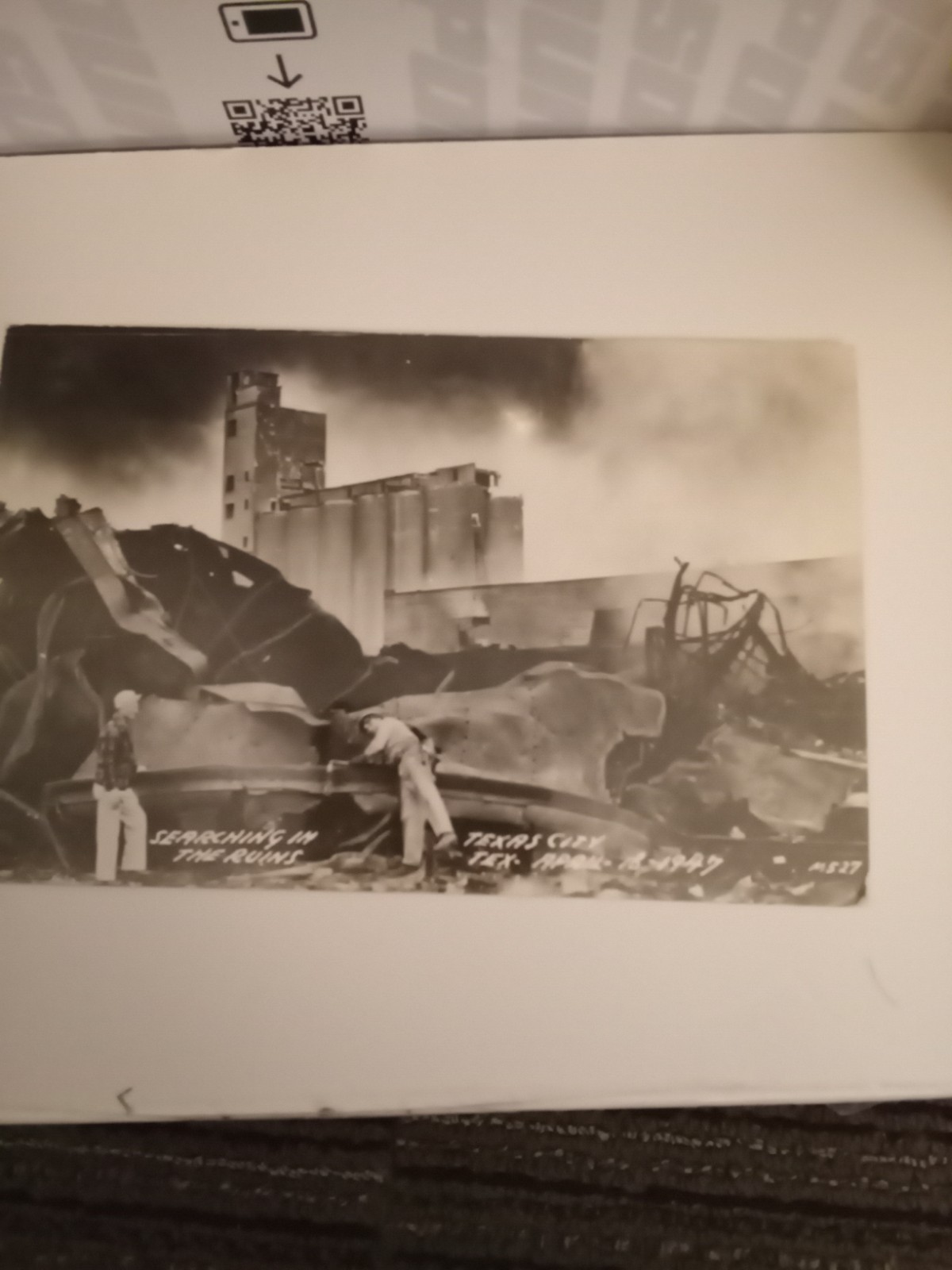 Texas City Disaster Photo Postcard