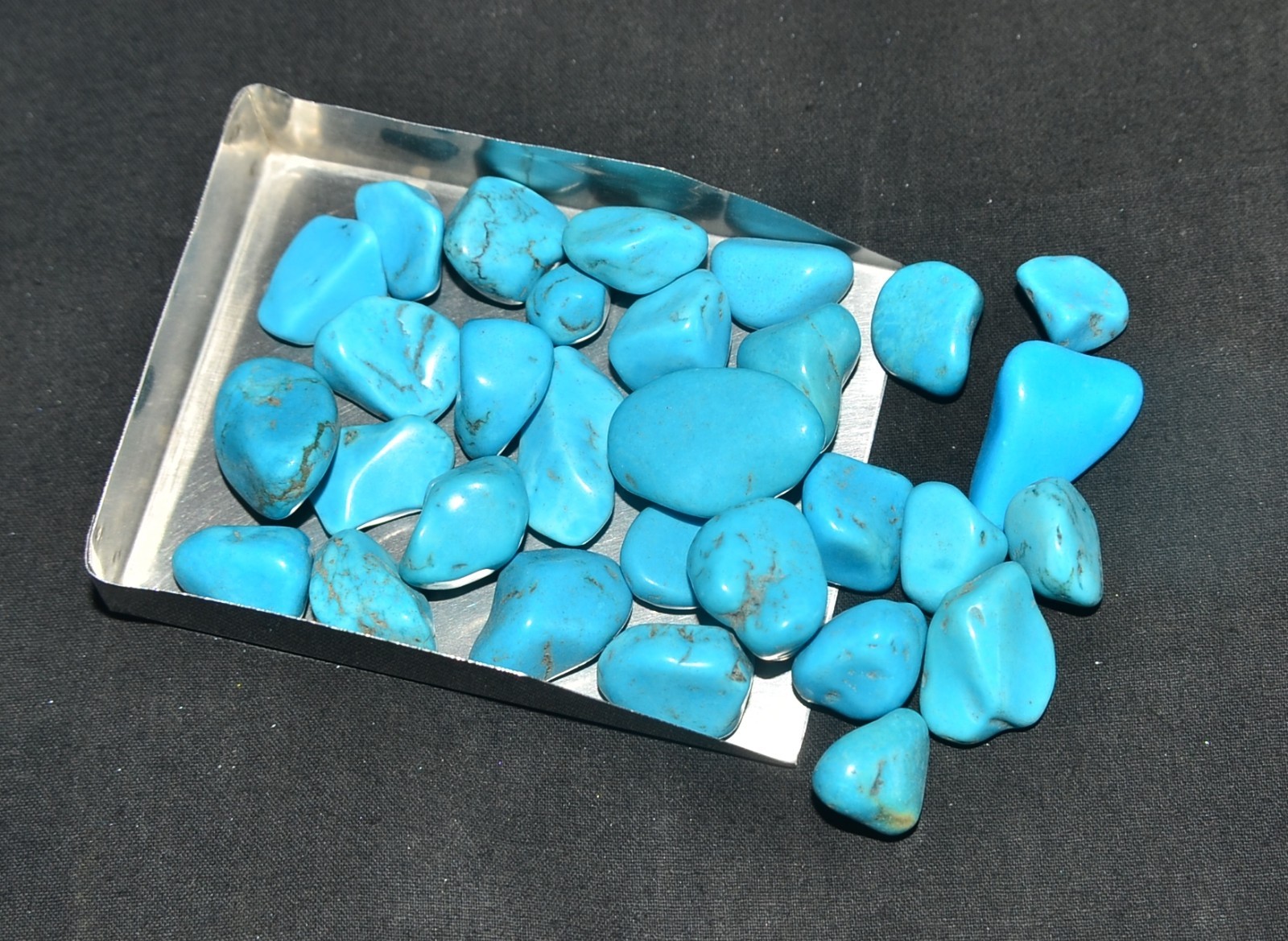 SLEEPING BEAUTY TURQUOISE NUGGETS ROUGH - 1/4 POUND LOTS - VERY HIGH QUALITY