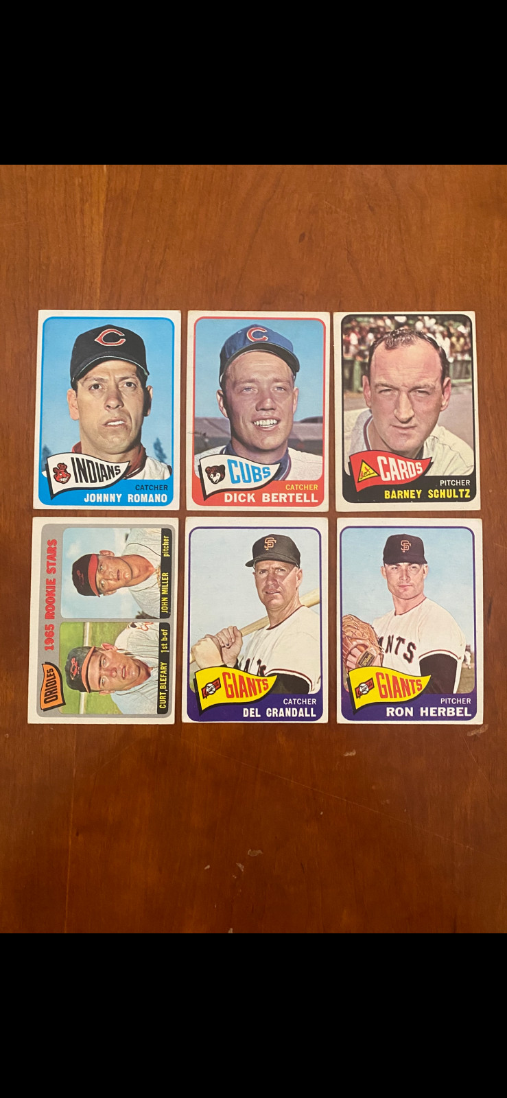 1965 Topps Card 30 Card Commons Lot - No creases - No dups - VG-EX/EX/EXMT READ