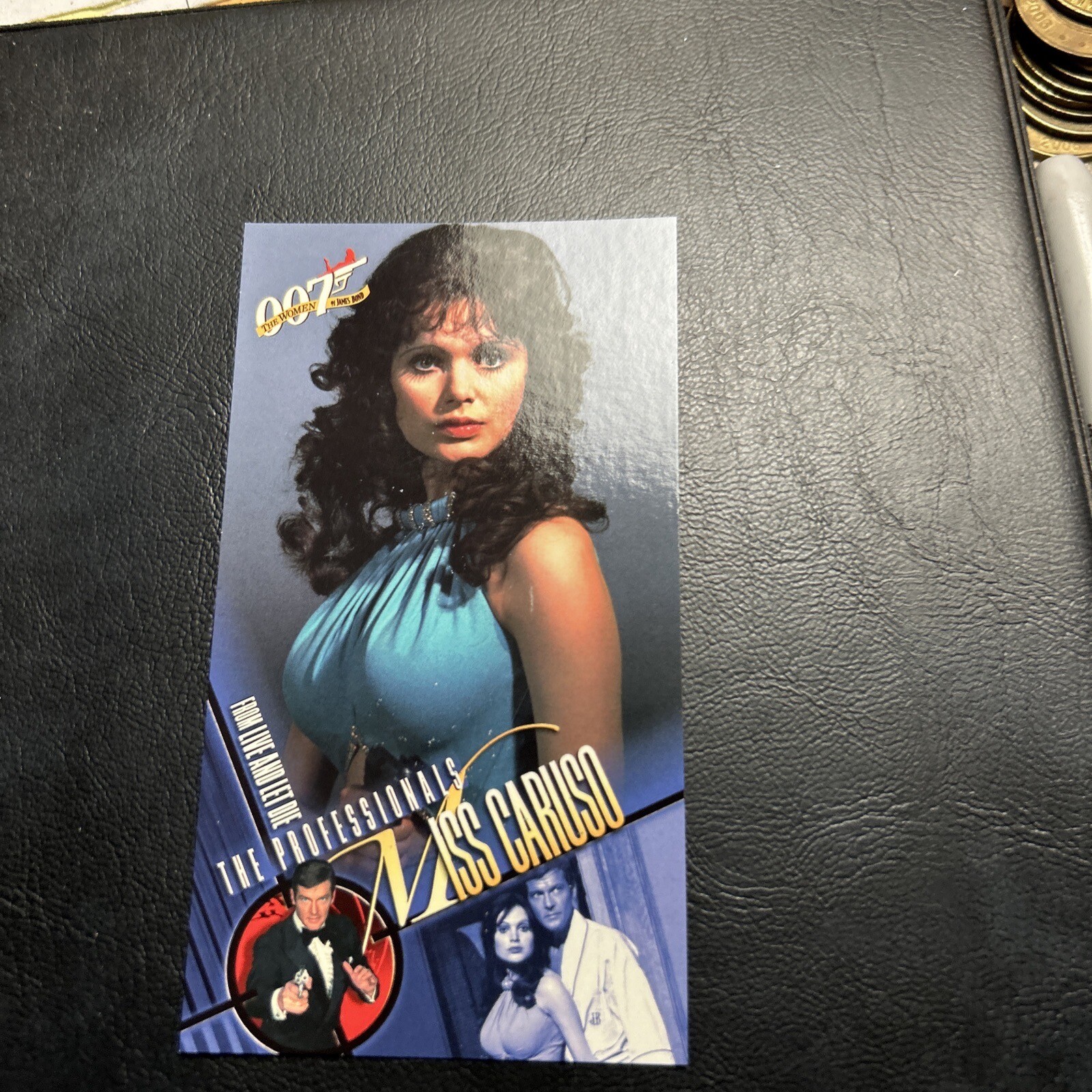 Jb17 The Women Of James Bond 007 Supervue 1998 #18 Miss Carouso Madeline Smith