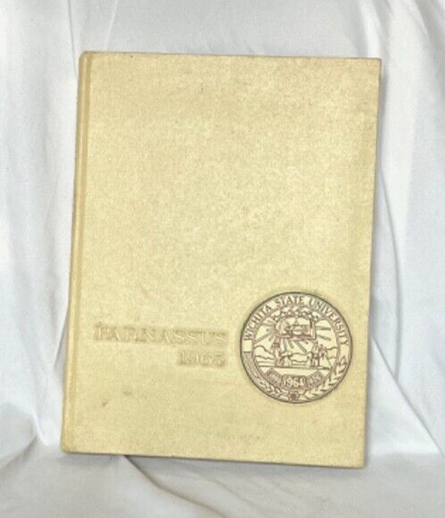 Vintage Yearbook Wichita University Parnassus Kansas College State Book 1965 Vintage Yearbook Wichita University Parnassus Kansas College State Book 1965