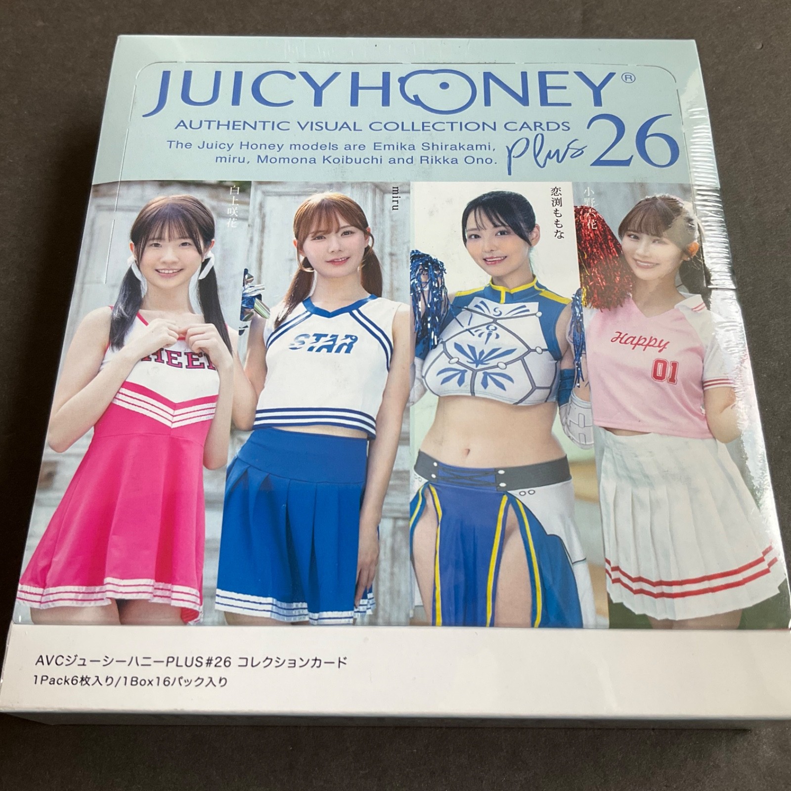 AVC Juicy Honey Collection Card PLUS #26 - 16 Pack BOX Sealed Gravure OOP Rare