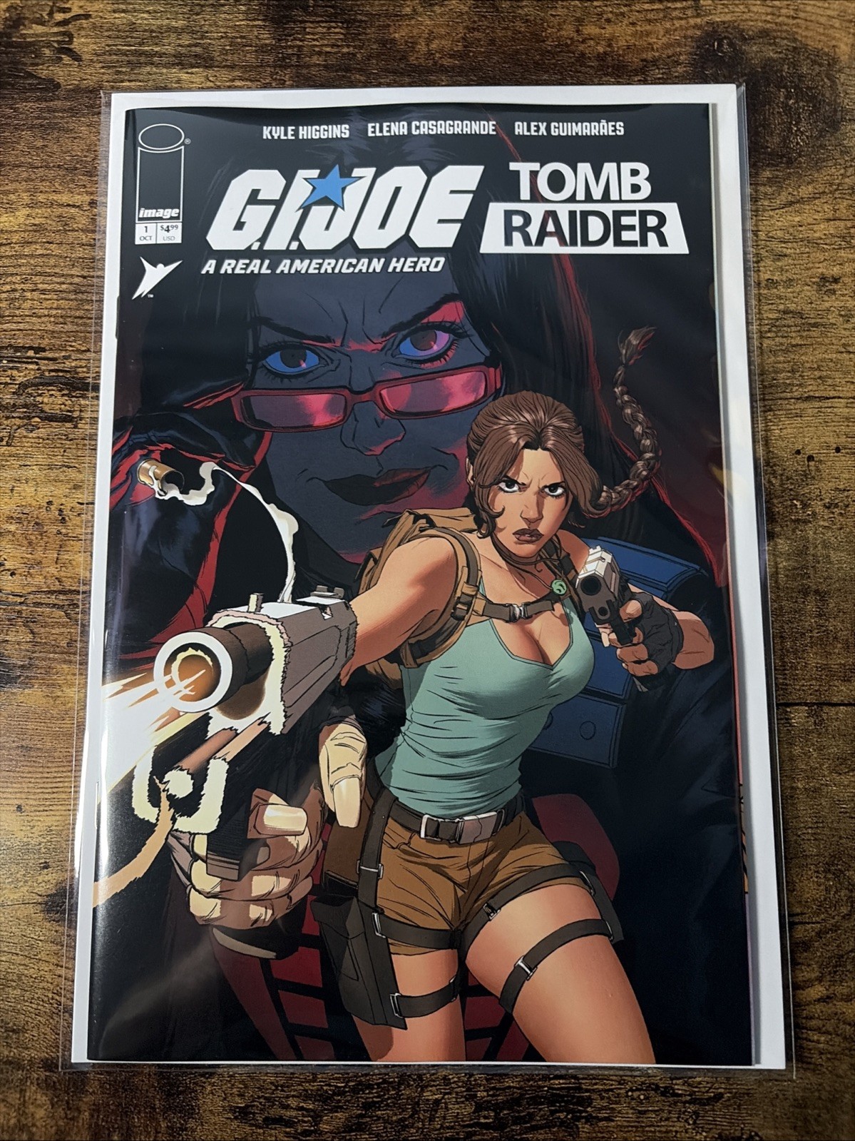 🔥 GI JOE TOMB RAIDER #1 MATTIA DE IULIS 616 Trade Dress Variant A LTD 750 🔥 GI JOE TOMB RAIDER #1 MATTIA DE IULIS 616 Trade Dress Variant A LTD 750