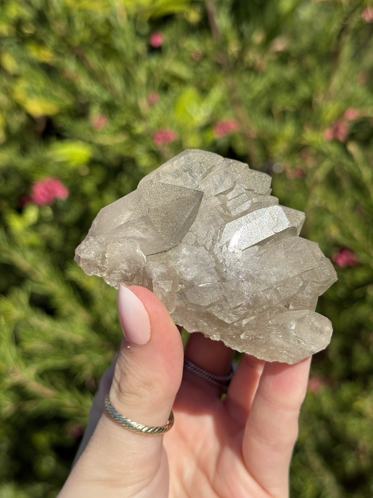 Swiss Gwindle Quartz with Chlorite | Uri, Switzerland | Natural Quartz Crystal Swiss Gwindle Quartz with Chlorite | Uri, Switzerland | Natural Quartz Crystal