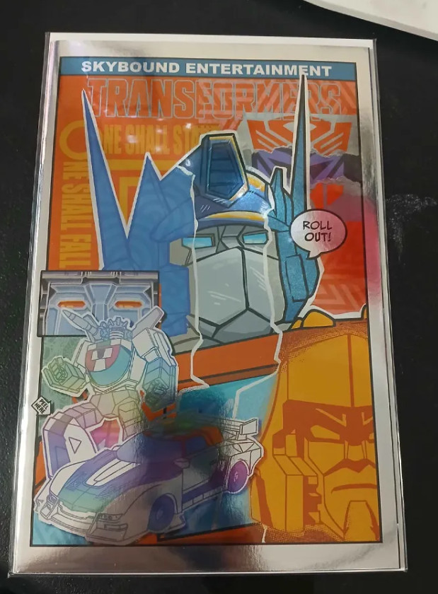 Transformers #35 Foil  Artists Matthew Waite and smunchy 