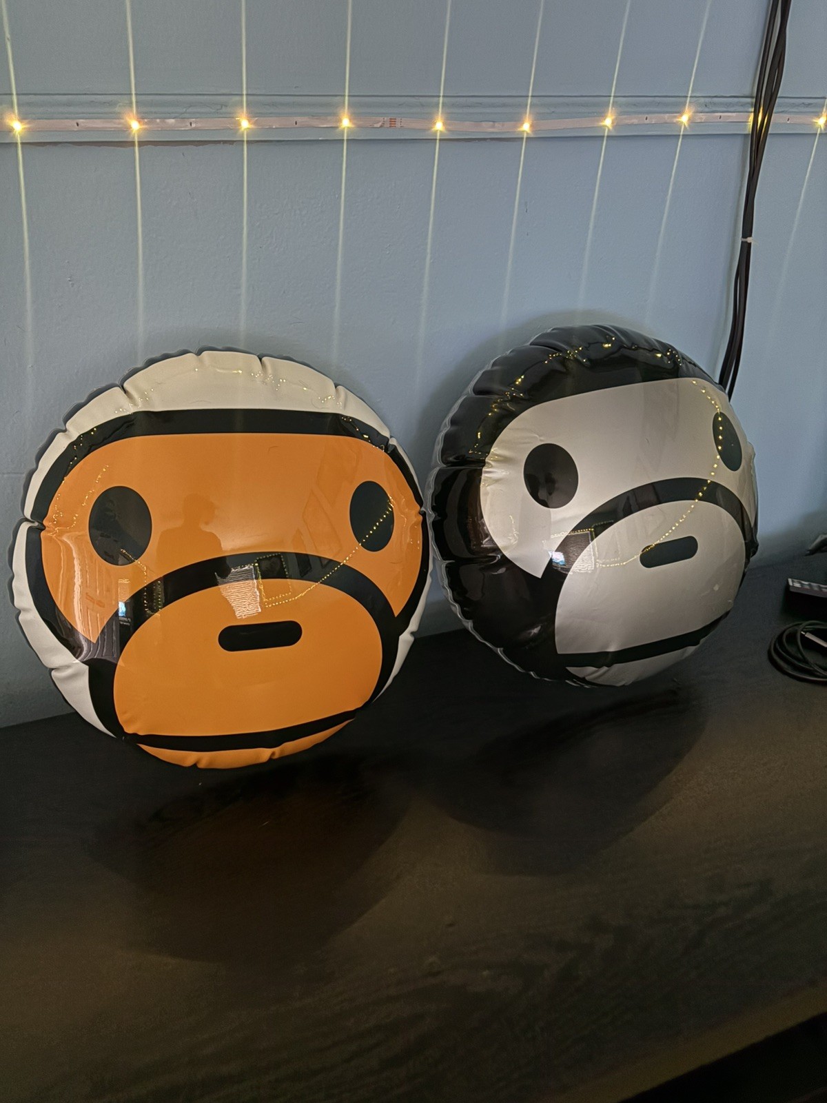 VINTAGE 2005 A Bathing Ape BAPE Baby Milo Air Cushion Inflatable Pillow...
