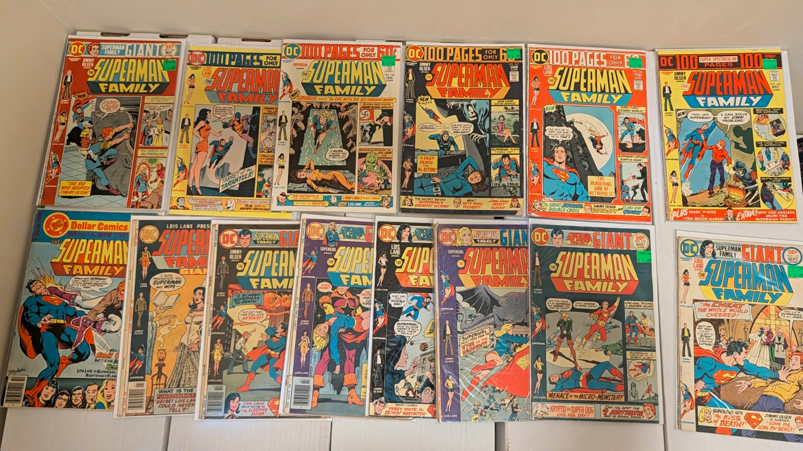 Superman Family Lot Of 30 #164, 166-170, 172-175, 177, 179, 181, 185, 188-190 + Superman Family Lot Of 30 #164, 166-170, 172-175, 177, 179, 181, 185, 188-190 +