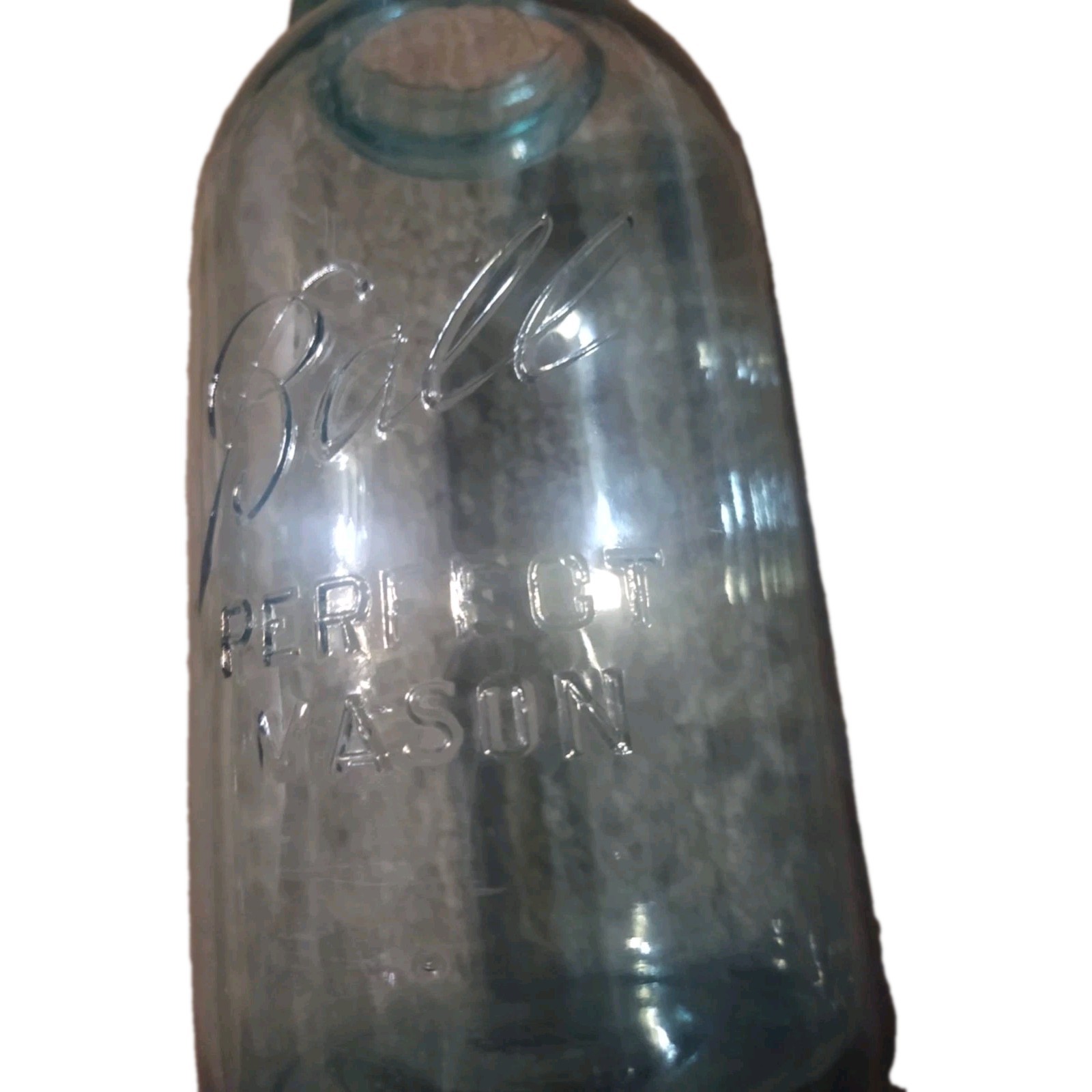 Rare vintage blue aqua ball perfect mason jar 1923-1933 With misprint errors Rare vintage blue aqua ball perfect mason jar 1923-1933 With misprint errors
