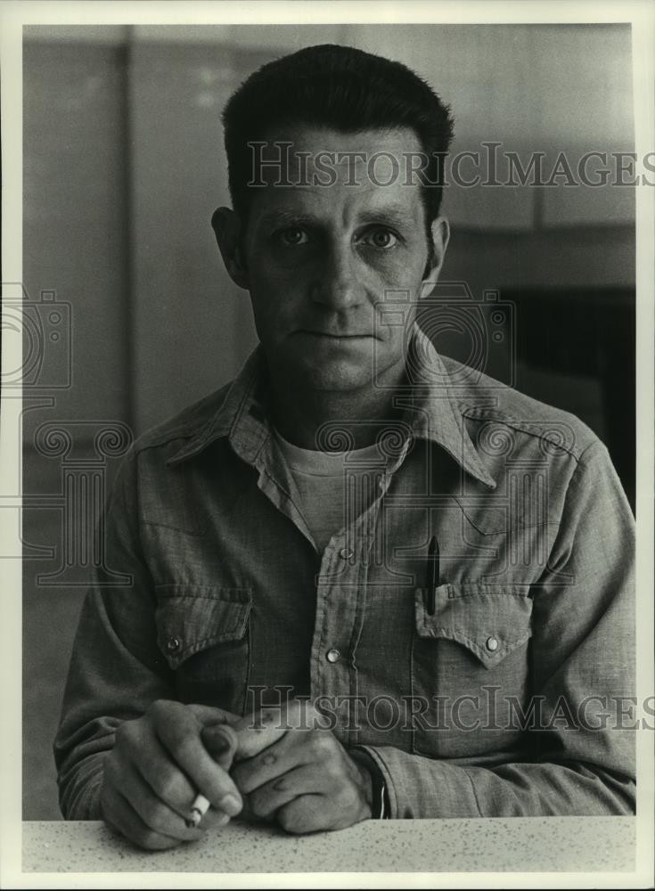 1985 Press Photo Angola State Penitentiary - Timothy Baldwin, Death Row 1985 Press Photo Angola State Penitentiary - Timothy Baldwin, Death Row