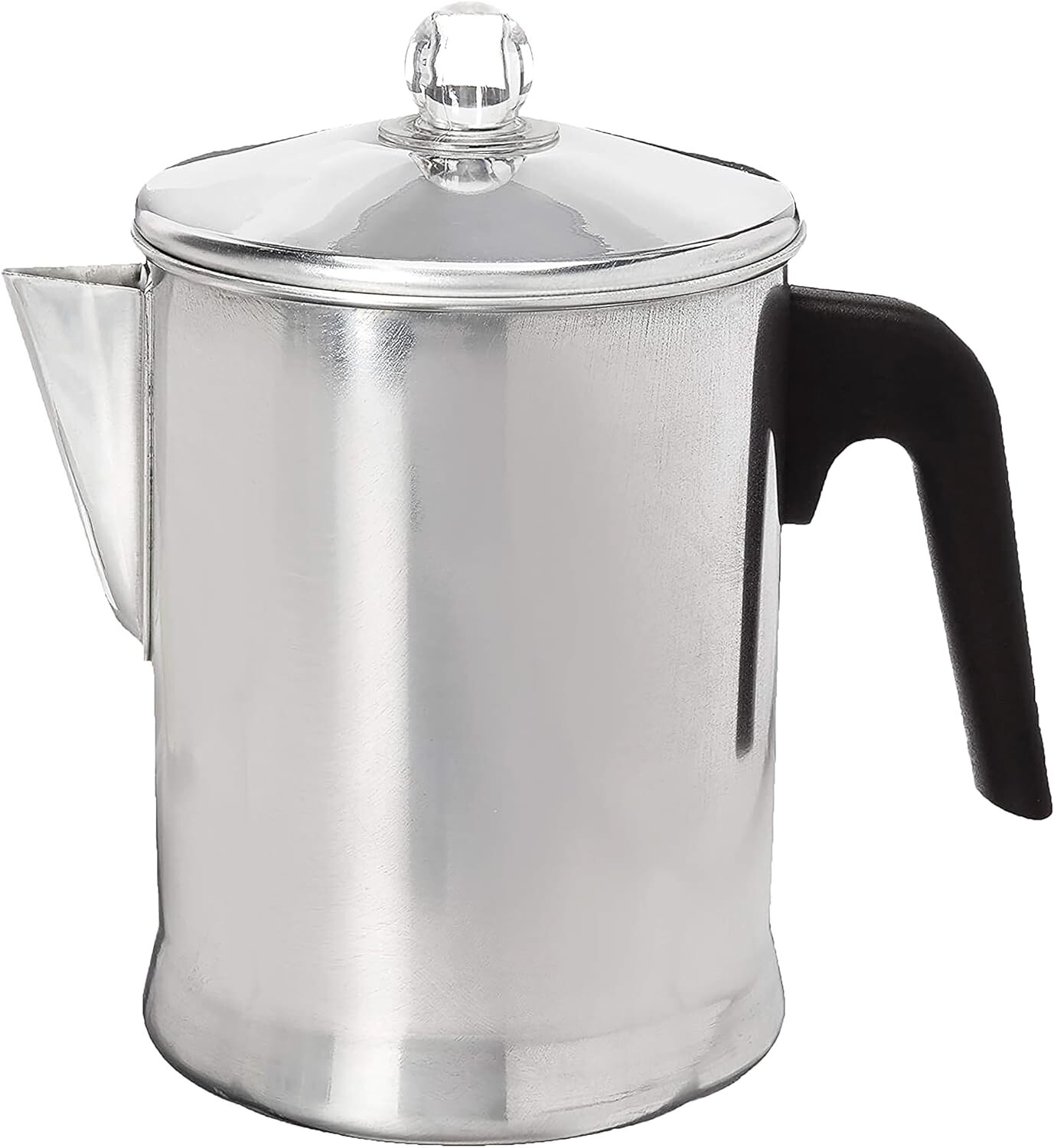 Heavy Duty Stove Top Percolator Coffee Pot Maker Aluminum Steel 9-Cup / 3 Cup Heavy Duty Stove Top Percolator Coffee Pot Maker Aluminum Steel 9-Cup / 3 Cup
