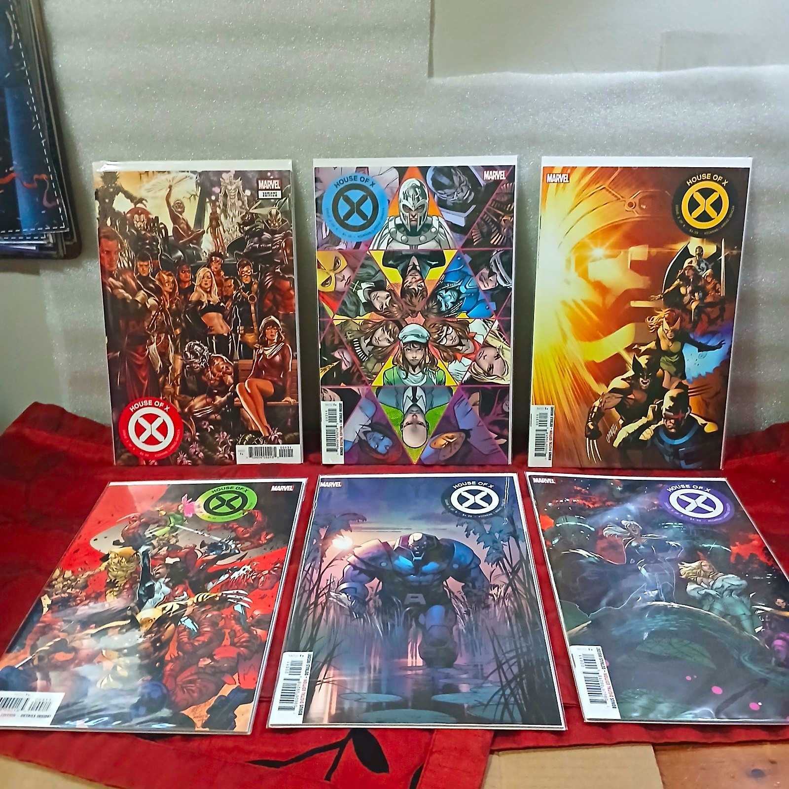 House of X #1-6 Complete Set 2019 Marvel Hickman X-Men #1 Brooks Variant