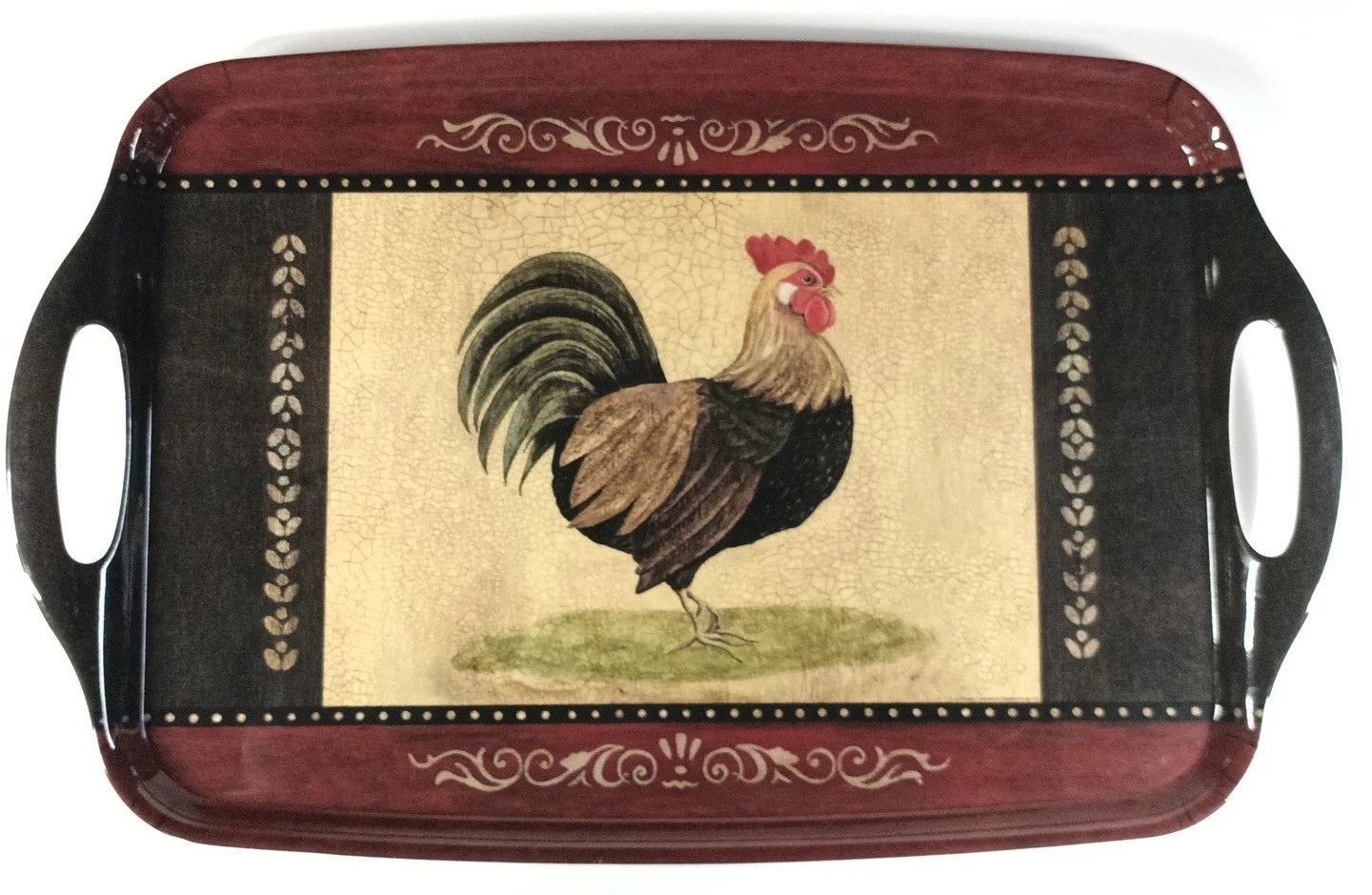 Chicken Kitchen Serving Tray Featuring \