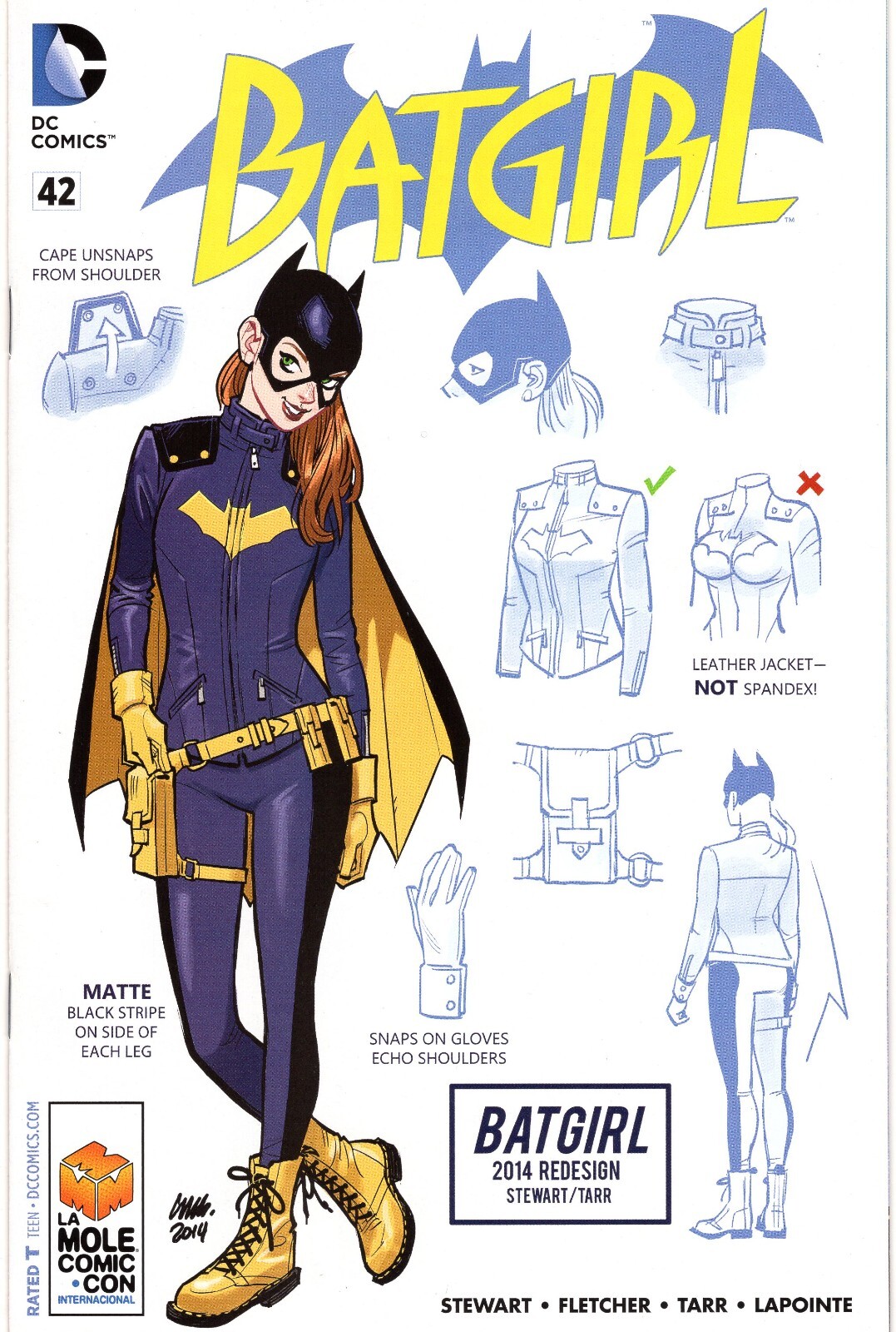 Batgirl #42 Babs Tarr La Mole Variant DC Comics 2015 NM+ Batgirl #42 Babs Tarr La Mole Variant DC Comics 2015 NM+