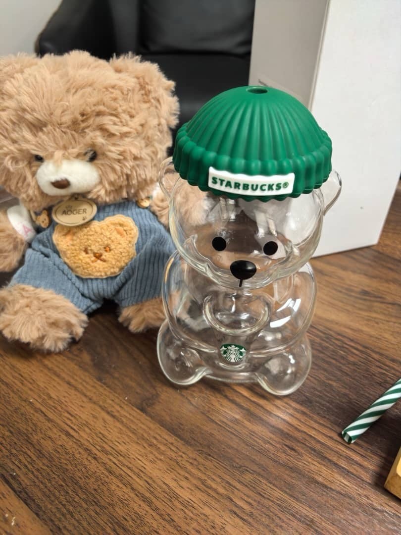 Starbucks Bearista Glass Cup Brand New In Box Starbucks Bearista Glass Cup Brand New In Box