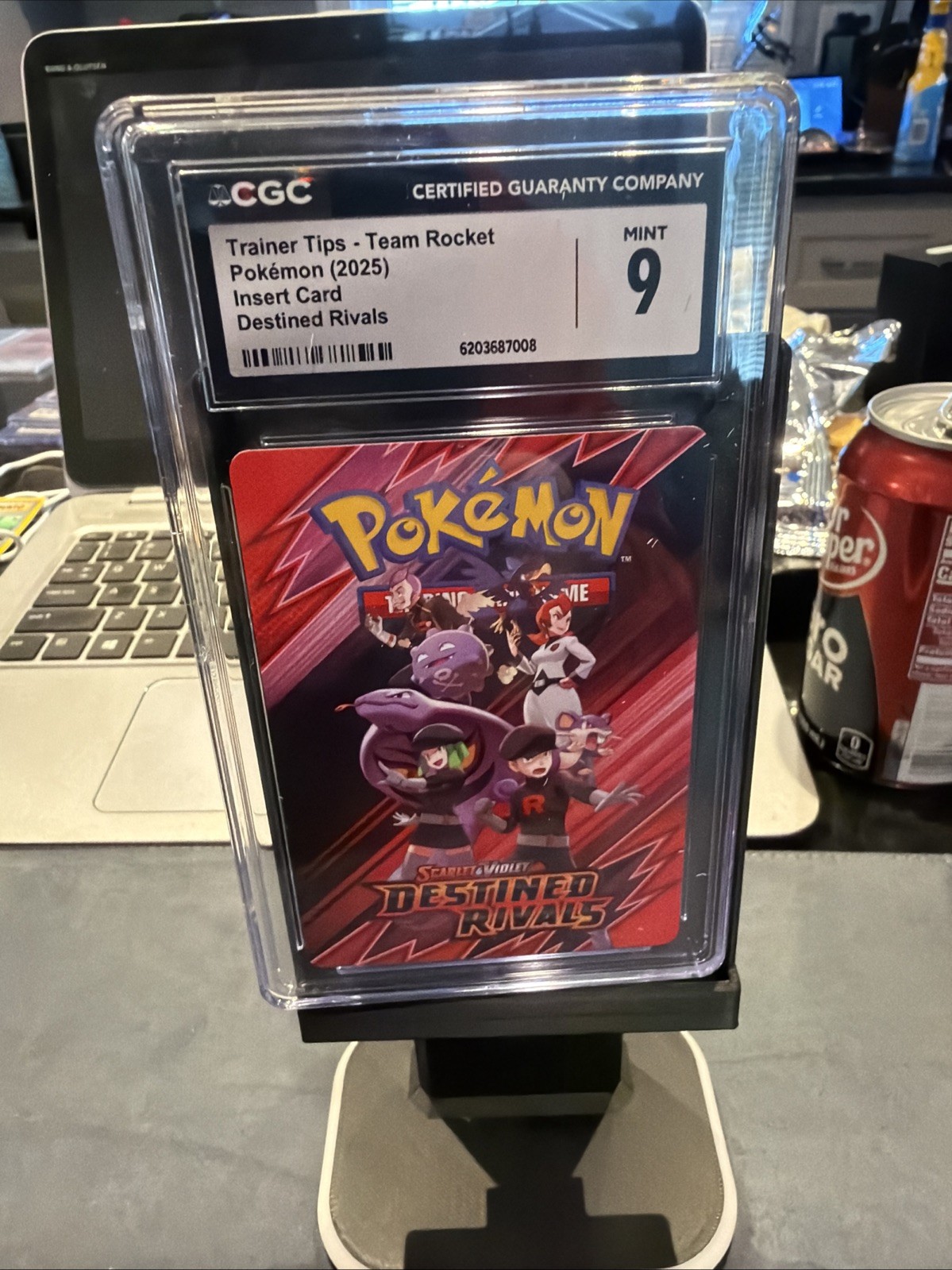 Pokemon Destined Rivals Trainer - Team Rocket’s Grunts Graded CGC 9 - Mint Rare Pokemon Destined Rivals Trainer - Team Rocket’s Grunts Graded CGC 9 - Mint Rare