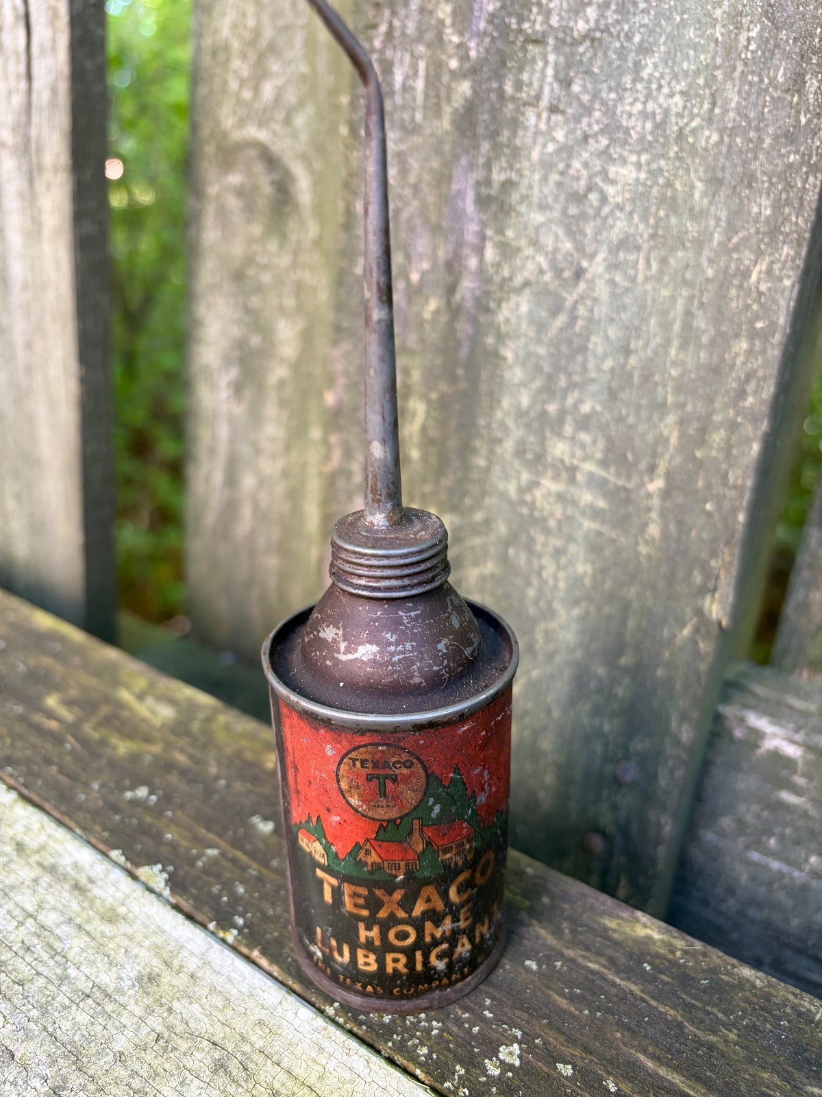 Vintage Texaco Oil Can and Master Bottle Spout Vintage Texaco Oil Can and Master Bottle Spout
