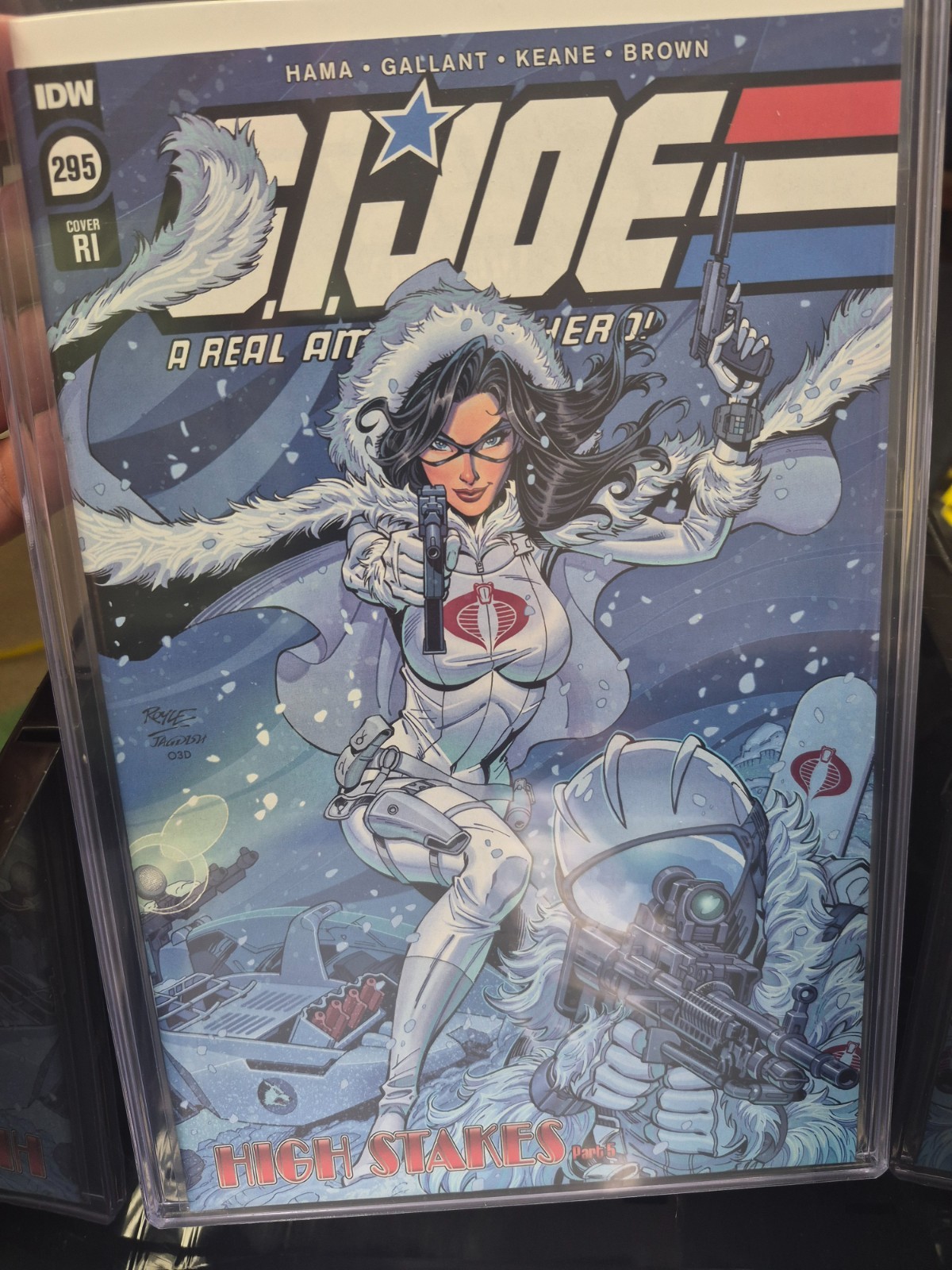 IDW G.I. Joe John Royle 295 2022 NM $10 FLAT COMBINED SHIPPING