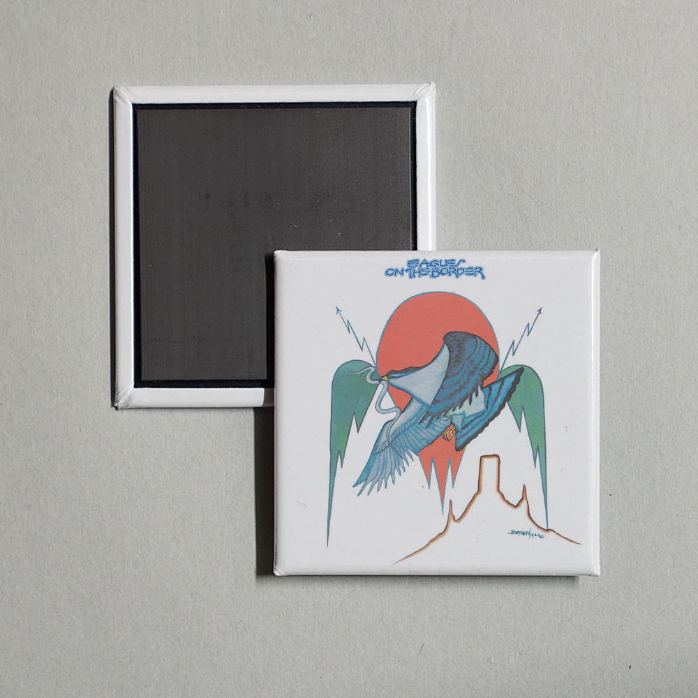 Eagles - On the Border (2013 Remaster) Album Cover Locker Fridge Magnet Eagles - On the Border (2013 Remaster) Album Cover Locker Fridge Magnet