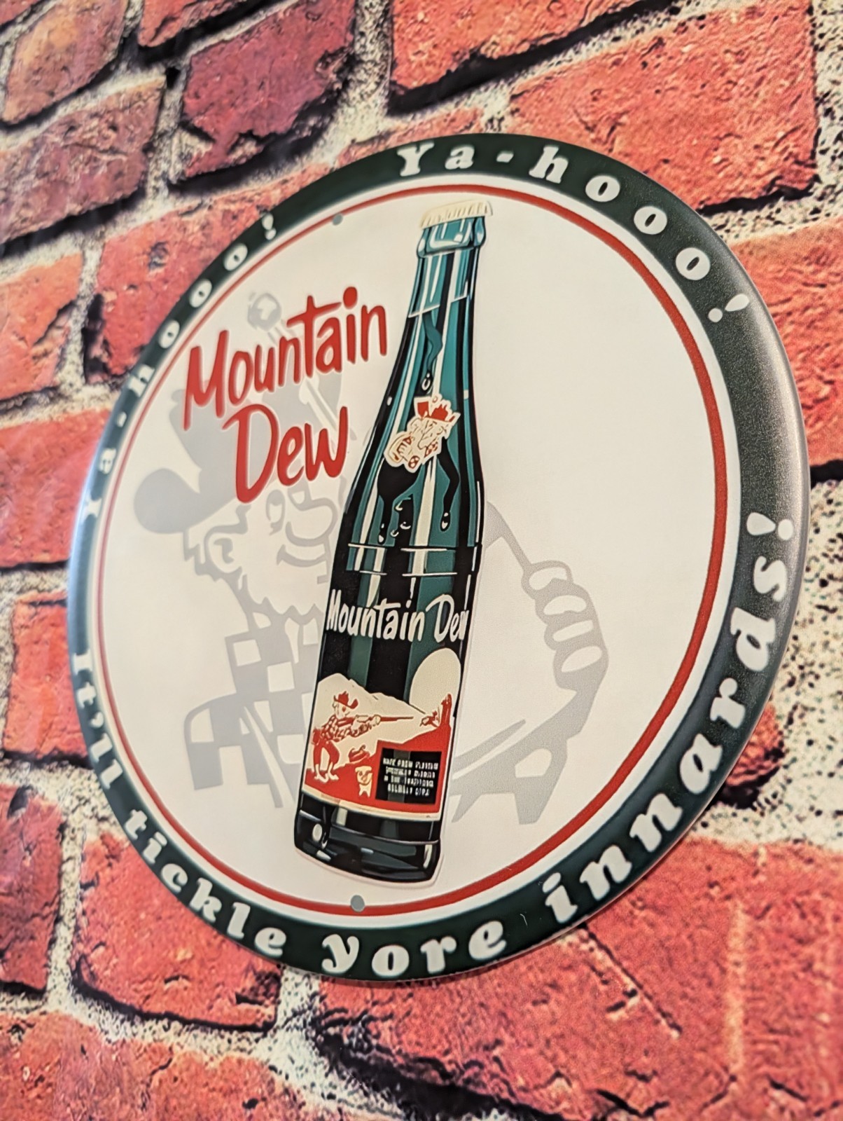 Mountain Dew Vintage Style Metal Sign| 12\