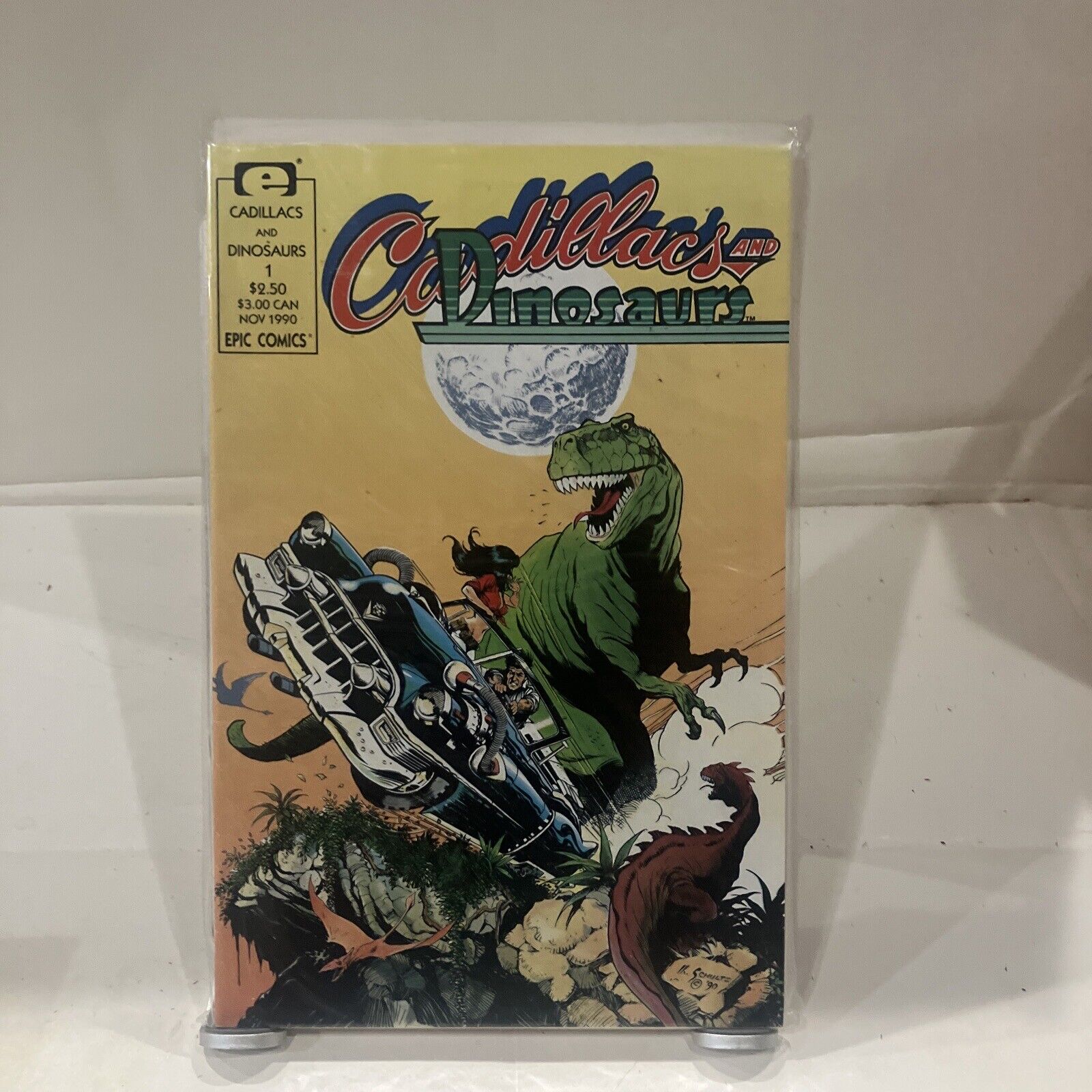 CADILLACS AND DINOSAURS 1 (1990, EPIC COMICS)