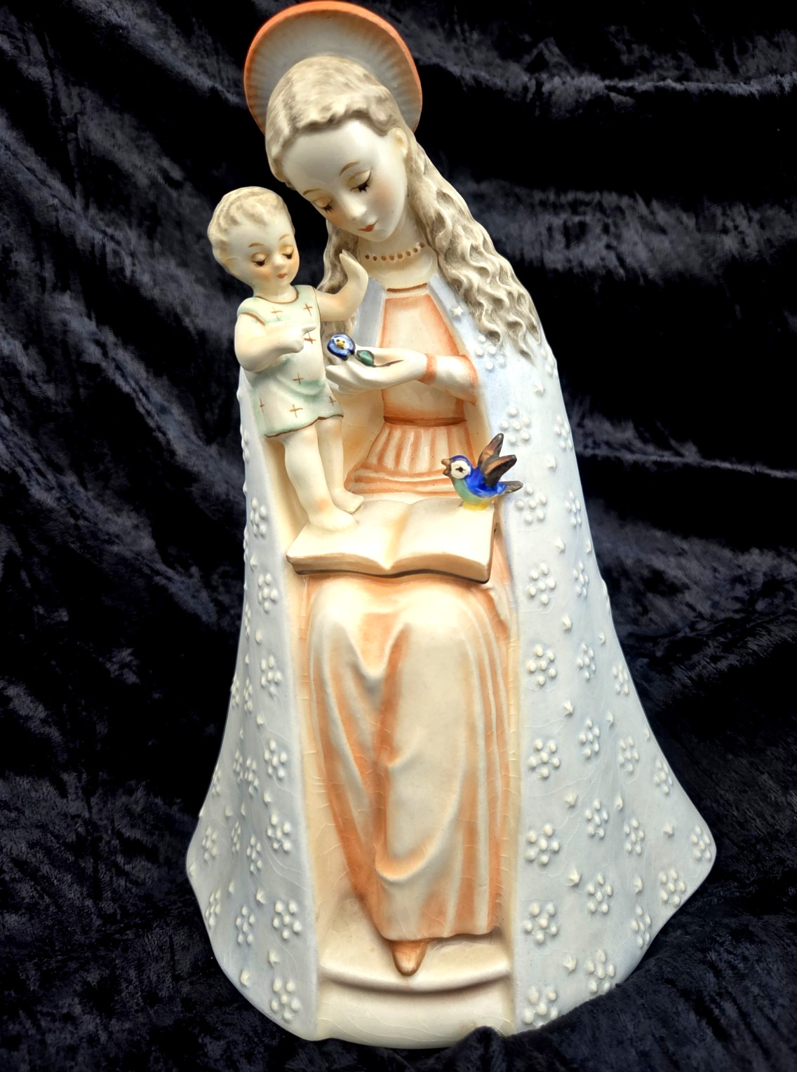 Vintage Hummel Flower Madonna With Child - TMK3 Western Germany