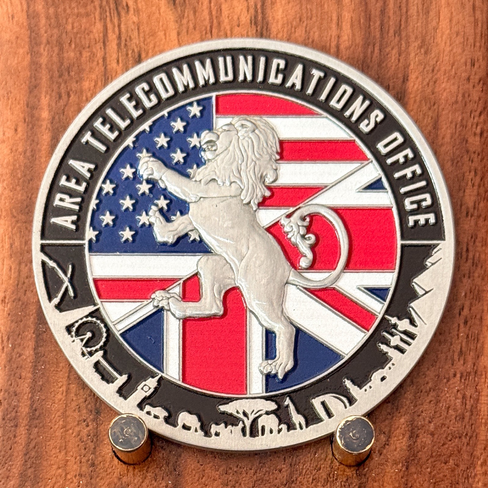 Croughton Regional Information Technical Center Challenge Coin  W#24
