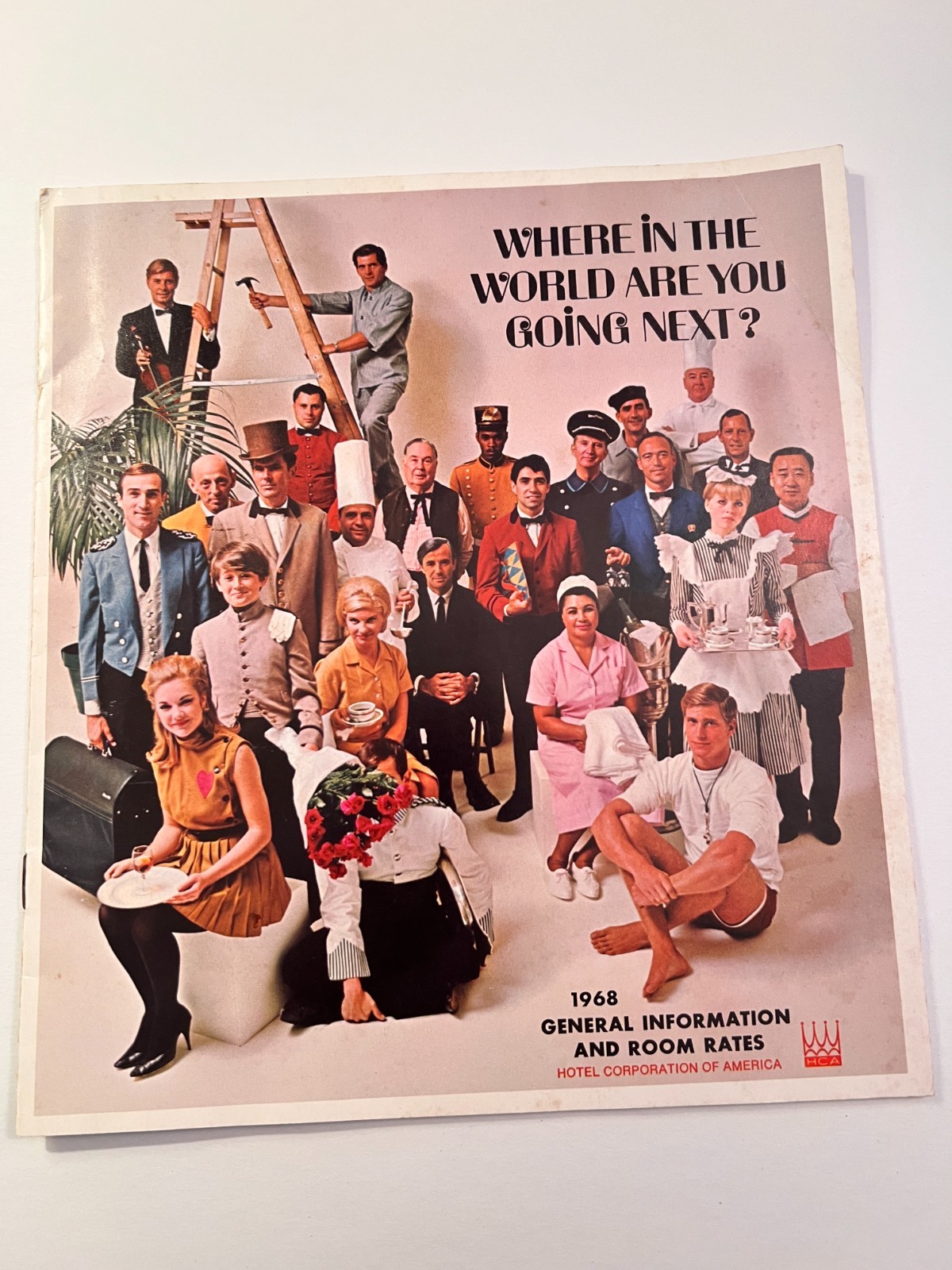 VTG 1968 Hotel Corporation of America Hotel Guide 8x9 Booklet Brochure