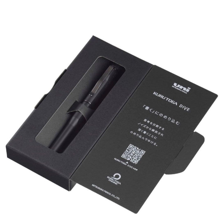 KURUTOGA DIVE FULL BLACK M5-7000 1P (Uni-ball / Mitsubishi Pencil) 0.5㎜ KURUTOGA DIVE FULL BLACK M5-7000 1P (Uni-ball / Mitsubishi Pencil) 0.5㎜