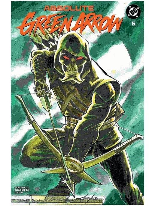 Absolute Green Arrow #6 MIKE GRELL Retailer Exclusive VARIANT 1st LIMITED 1000