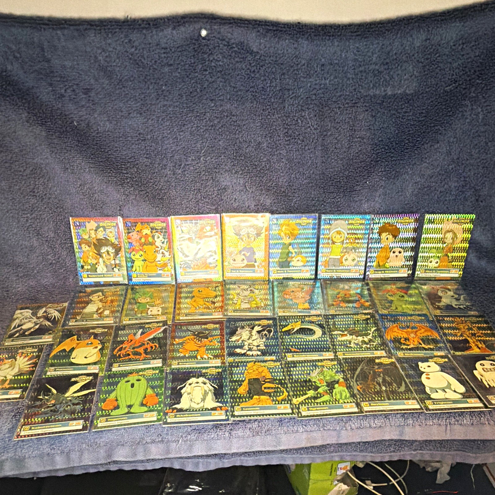 Upper Deck Digimon Series 2 Holographic Card Lot 34 Cards 2000 English full set Upper Deck Digimon Series 2 Holographic Card Lot 34 Cards 2000 English full set