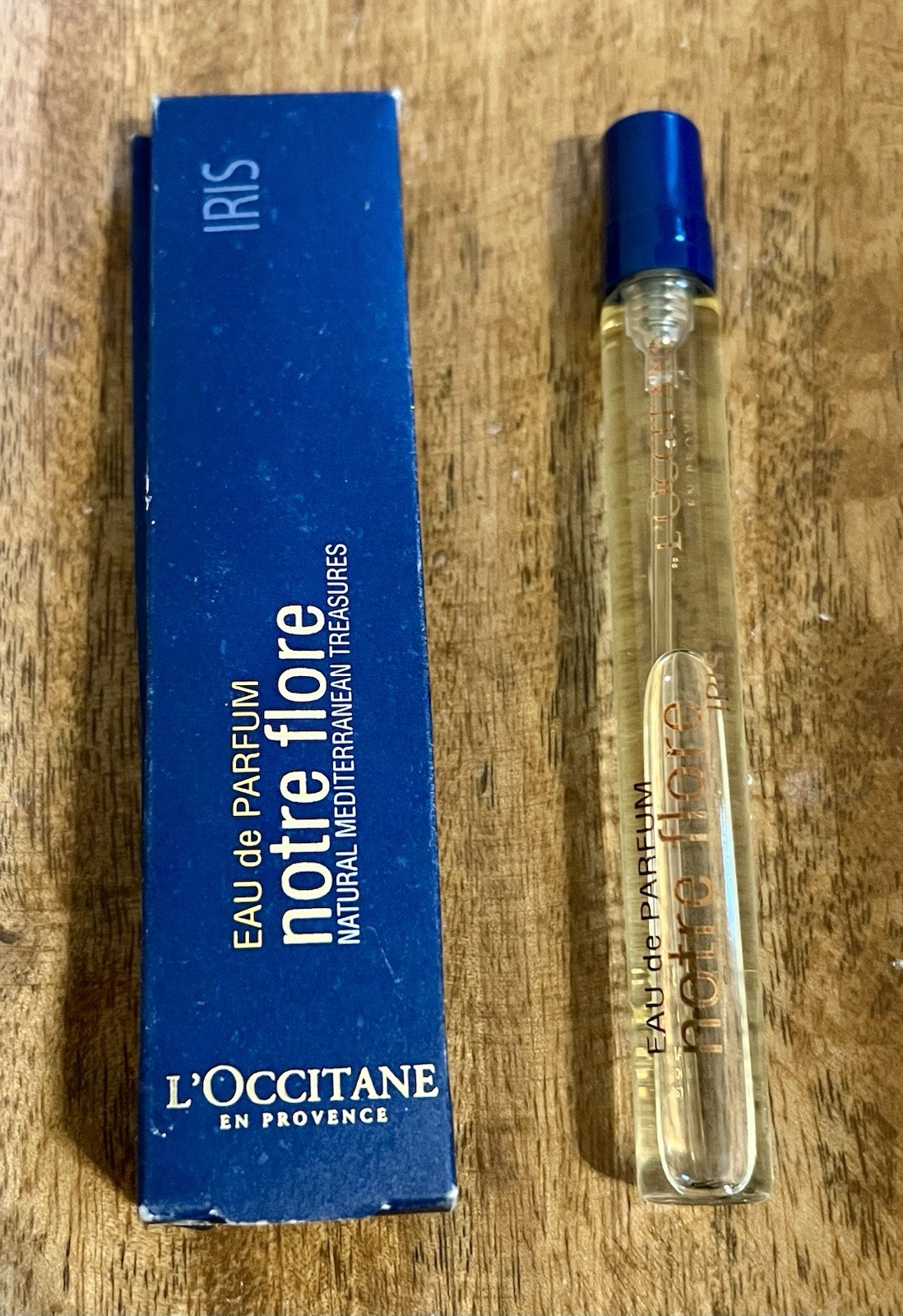 L’Occitane Iris Perfume Notre Flore EDP Travel Size 10 mL NEW, Rare Discontinued L’Occitane Iris Perfume Notre Flore EDP Travel Size 10 mL NEW, Rare Discontinued