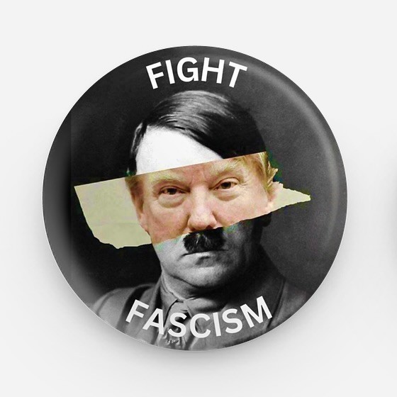 ANTI-TRUMP PIN, ANTI-TRUMP PIN,