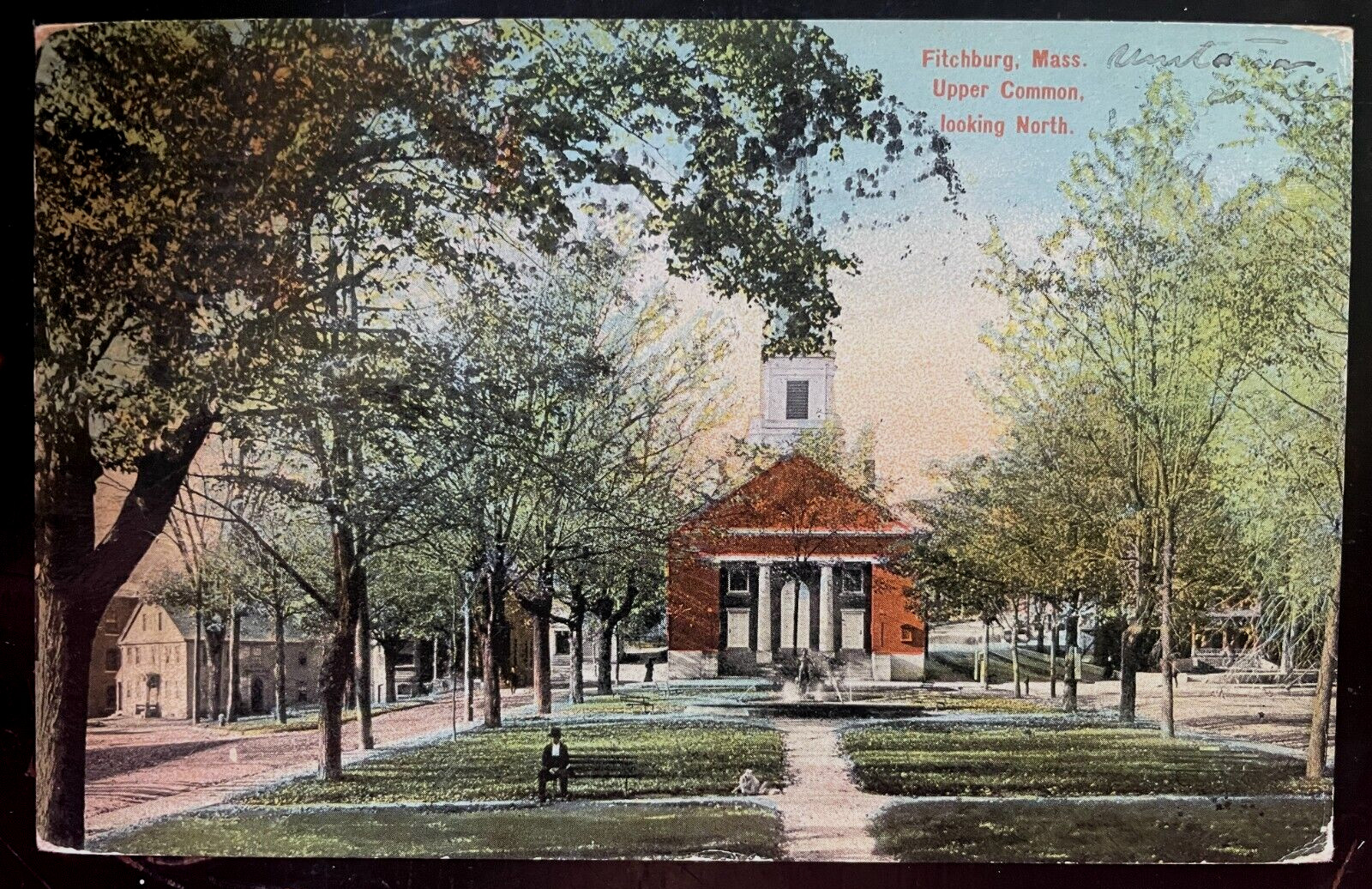 Vintage Postcard 1910 Upper Commons, Fitchburg, Massachusetts (MA) Vintage Postcard 1910 Upper Commons, Fitchburg, Massachusetts (MA)