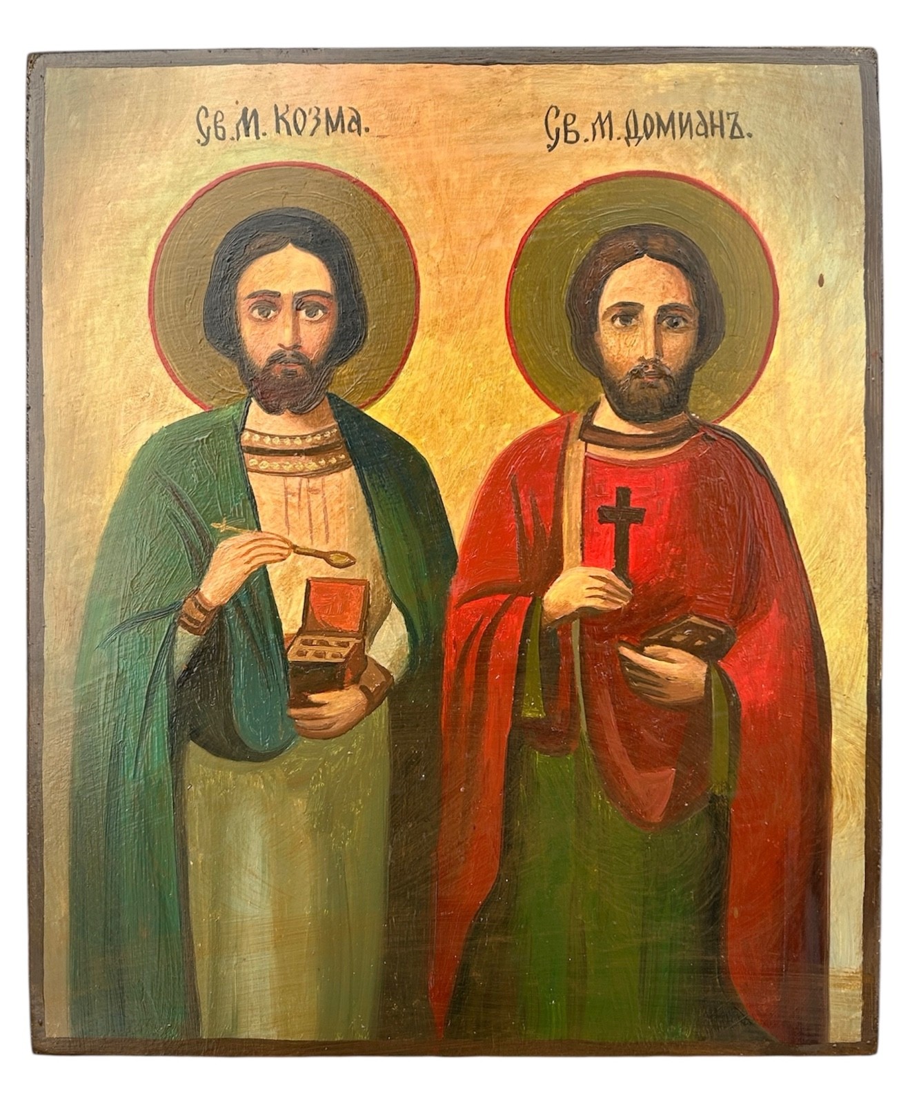 Icon of Cosmas and Damian