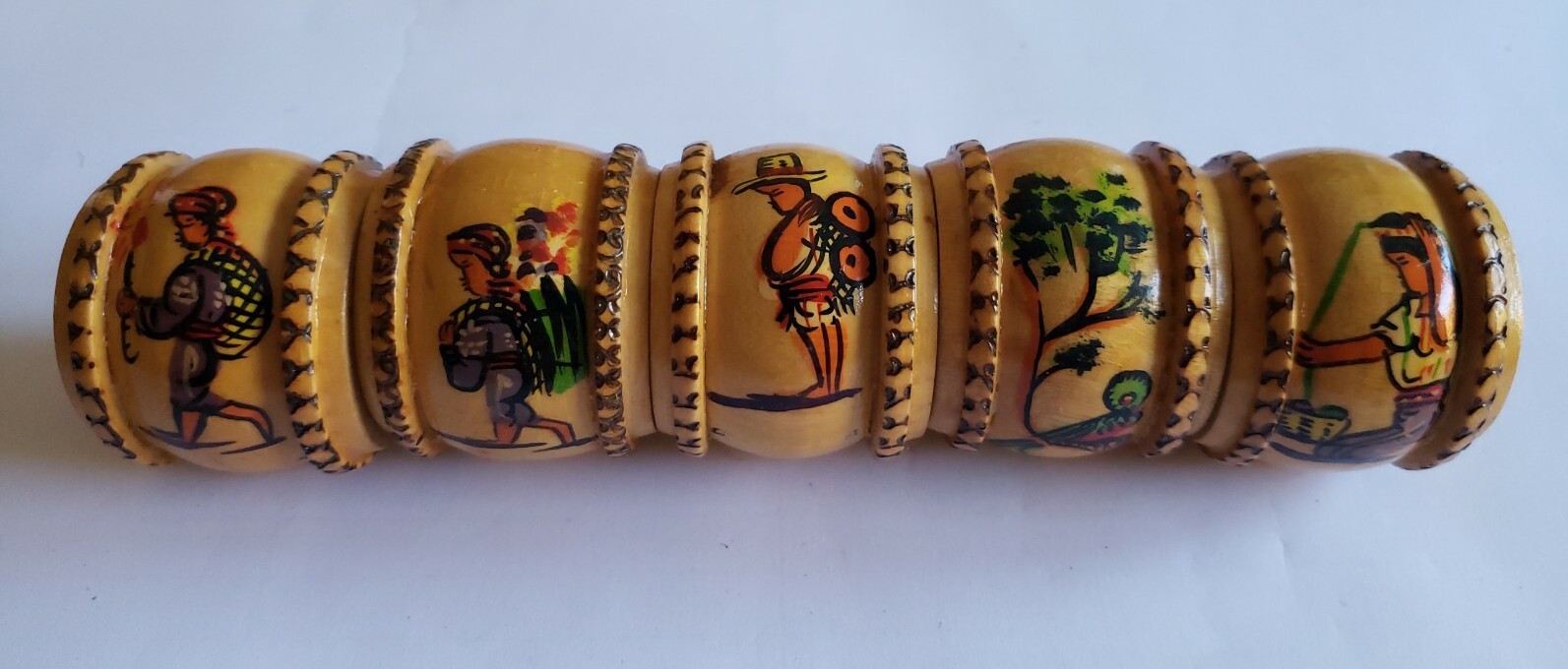 Handcrafted Wooden Spanish Design Napkin Holders (5)