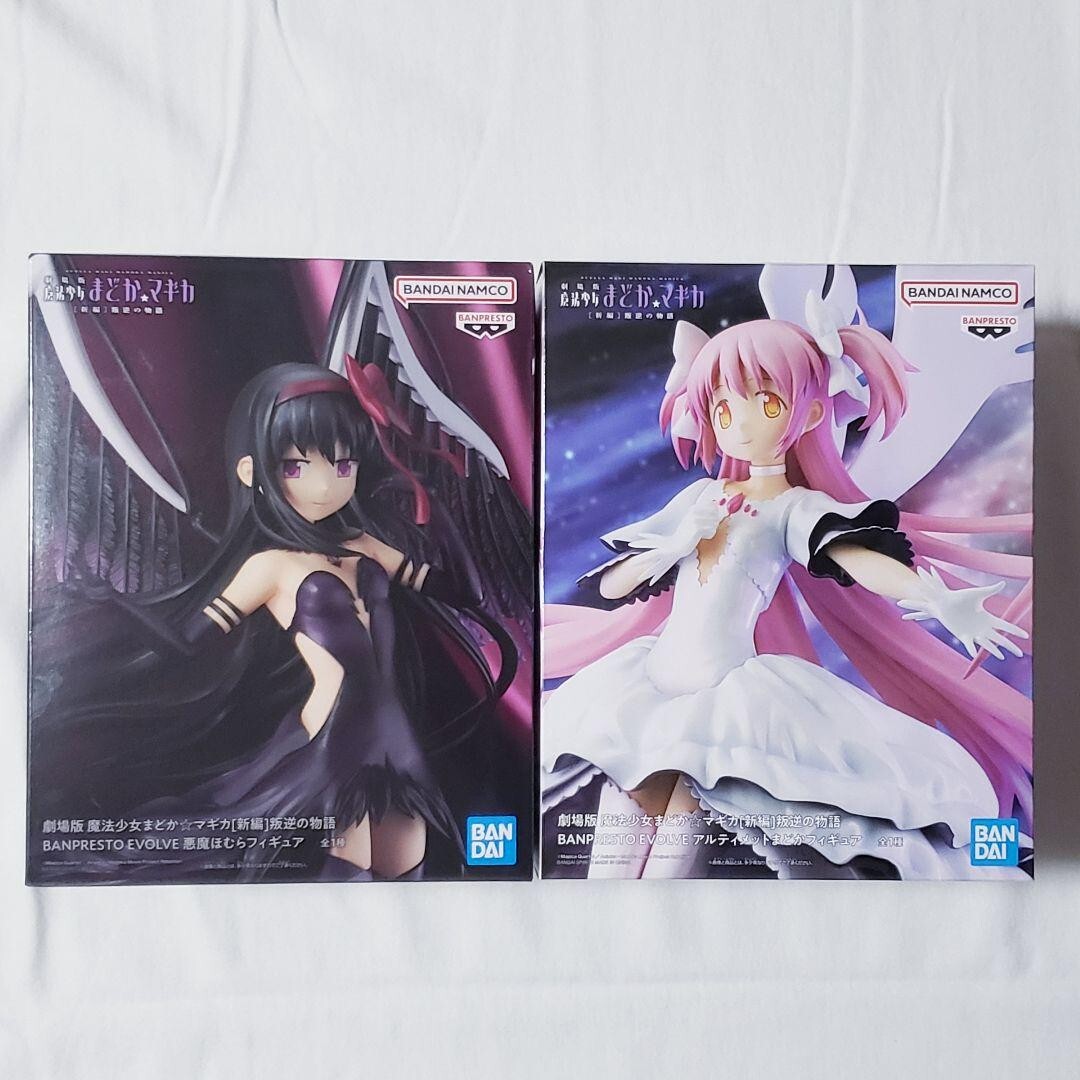 BANPRESTO EVOLVE Puella Magi Madoka Magica Ultimate Madoka Devil Homura Figure BANPRESTO EVOLVE Puella Magi Madoka Magica Ultimate Madoka Devil Homura Figure