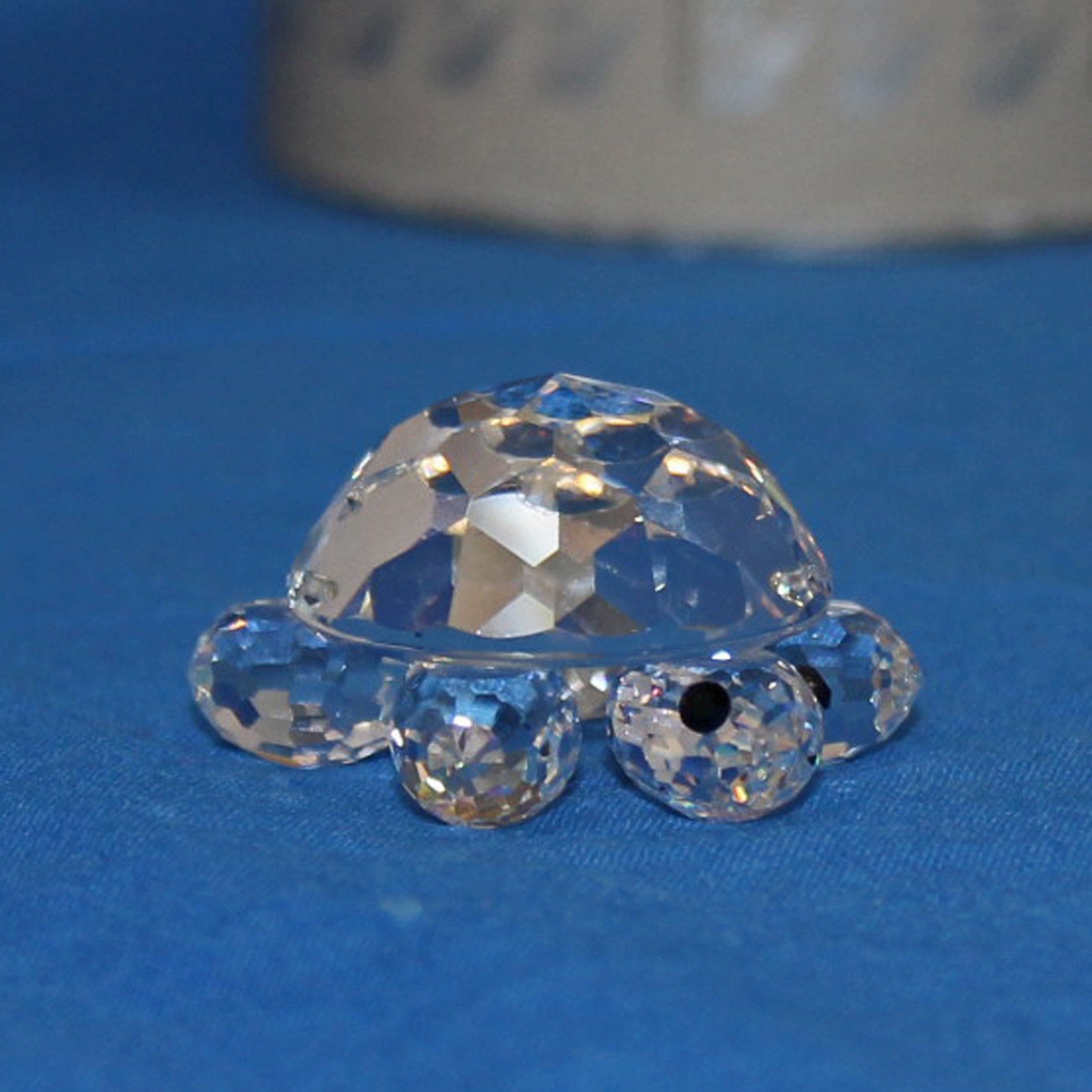 Swarovski Crystal Figurine, Turtle Large, (010037) 2.2 Swarovski Crystal Figurine, Turtle Large, (010037) 2.2