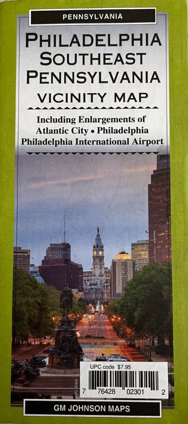 New PHILADELPHIA PENNSYLVANIA   Southeast PA   AAA/GMJ/GM JOHNSON   LATEST 2023