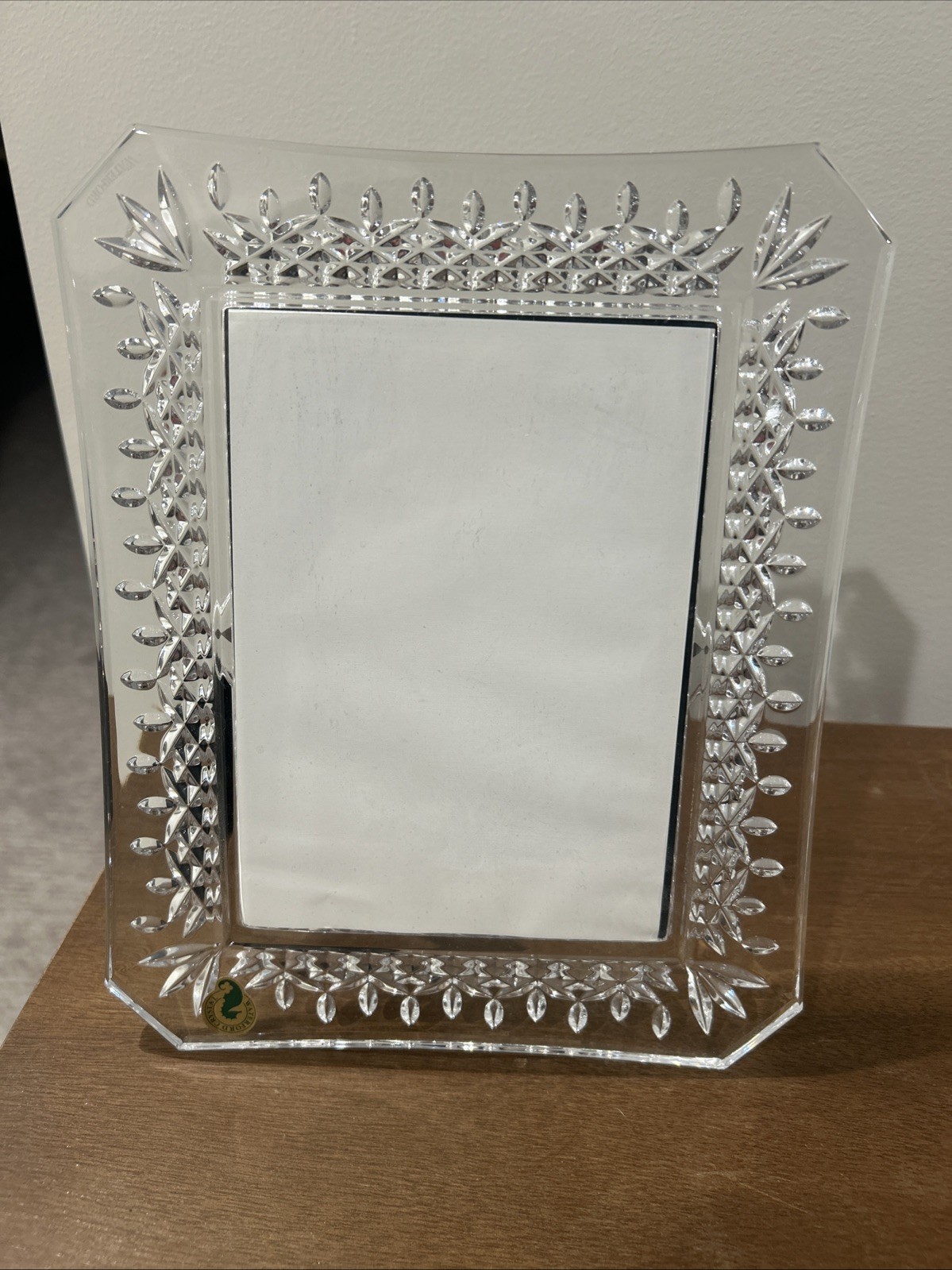 Waterford Irish Crystal Lismore Photo Frame 5X7 Glass Wedding Picture Waterford Irish Crystal Lismore Photo Frame 5X7 Glass Wedding Picture
