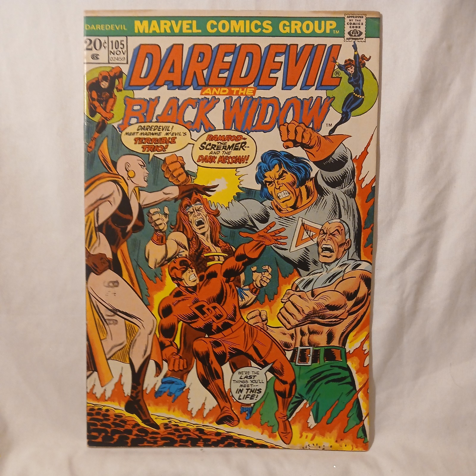 Daredevil #105 (Marvel Comics November 1973) Daredevil #105 (Marvel Comics November 1973)