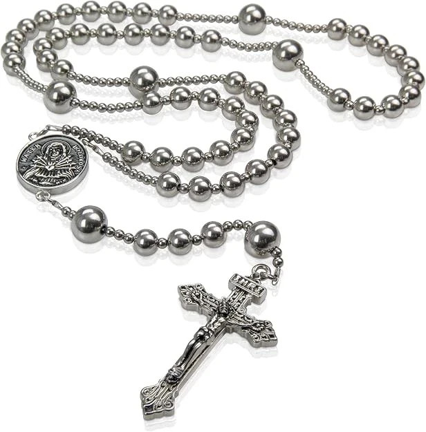 Rosary Beads Catholic, Stainless Steel Rosary Beads Catholic, Stainless Steel