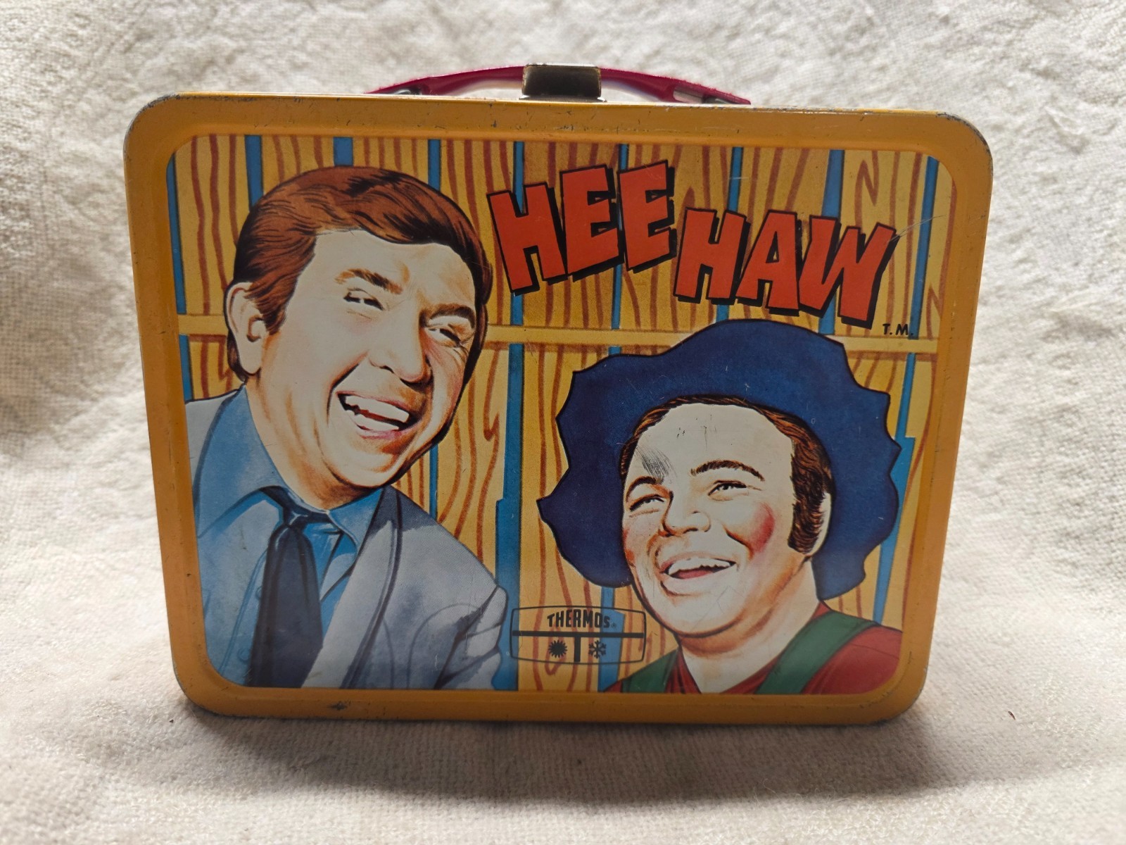 VINTAGE 1970 Hee Haw metal Lunchbox .. EXCELLENT CONDITION NO THERMOS VINTAGE 1970 Hee Haw metal Lunchbox .. EXCELLENT CONDITION NO THERMOS