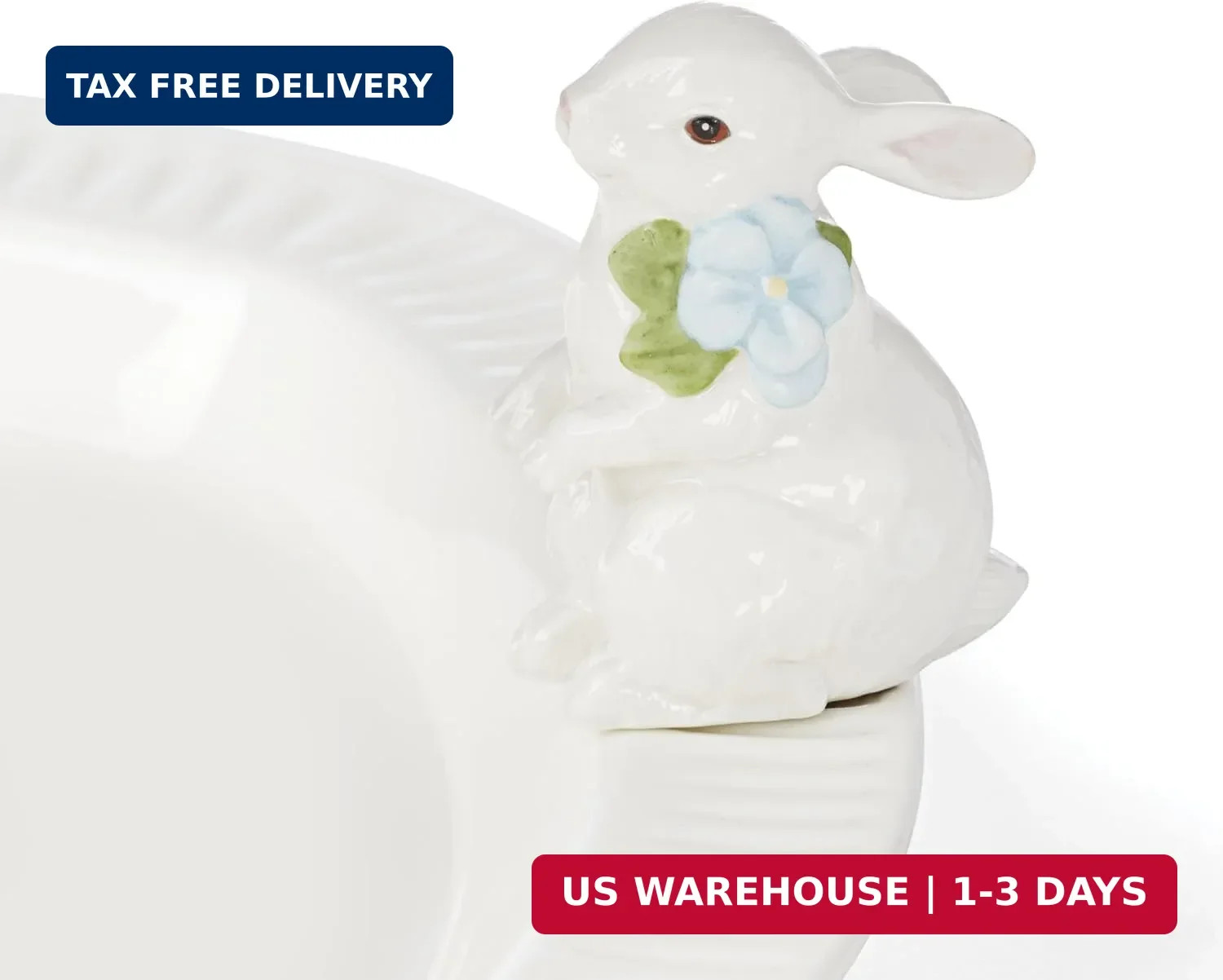 Lenox Easter Bunny Popper Figurine