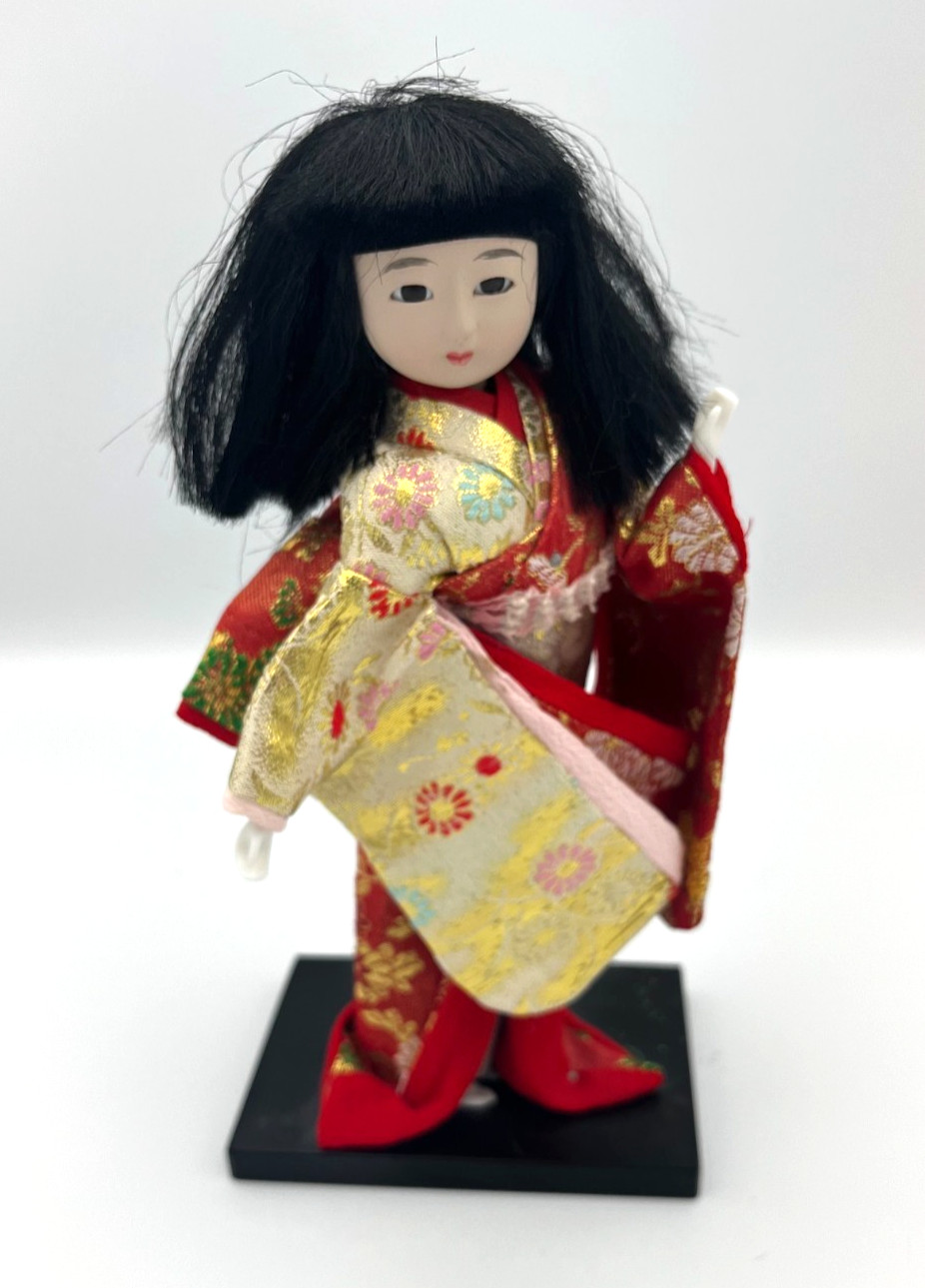 Vintage Traditional Japanese Geisha Ichimatsu Doll – 8” Tall Vintage Traditional Japanese Geisha Ichimatsu Doll – 8” Tall