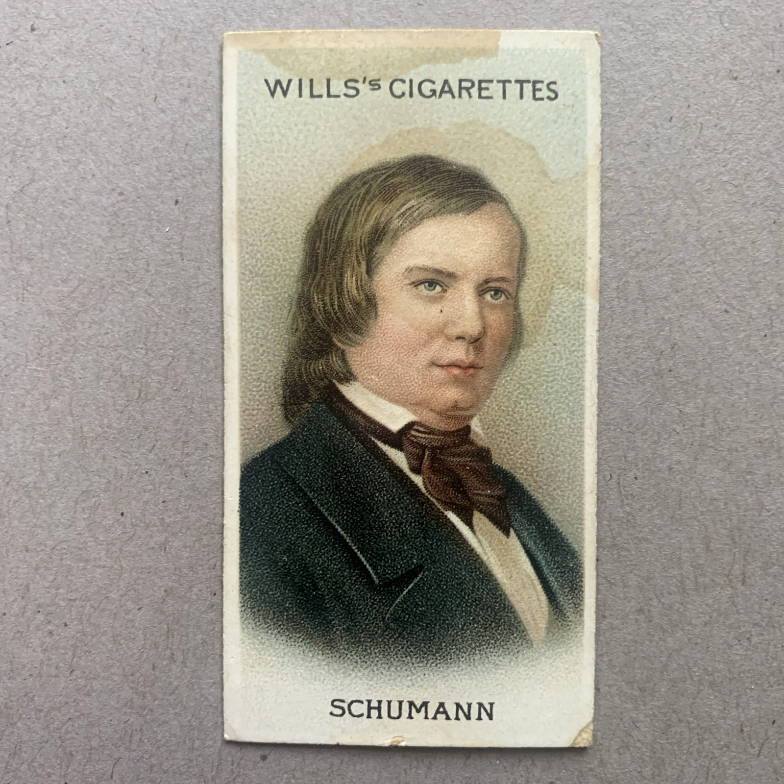Schumann Musical Celebrities #13 1911 Wills Cigarette Imperial Tobacco Card