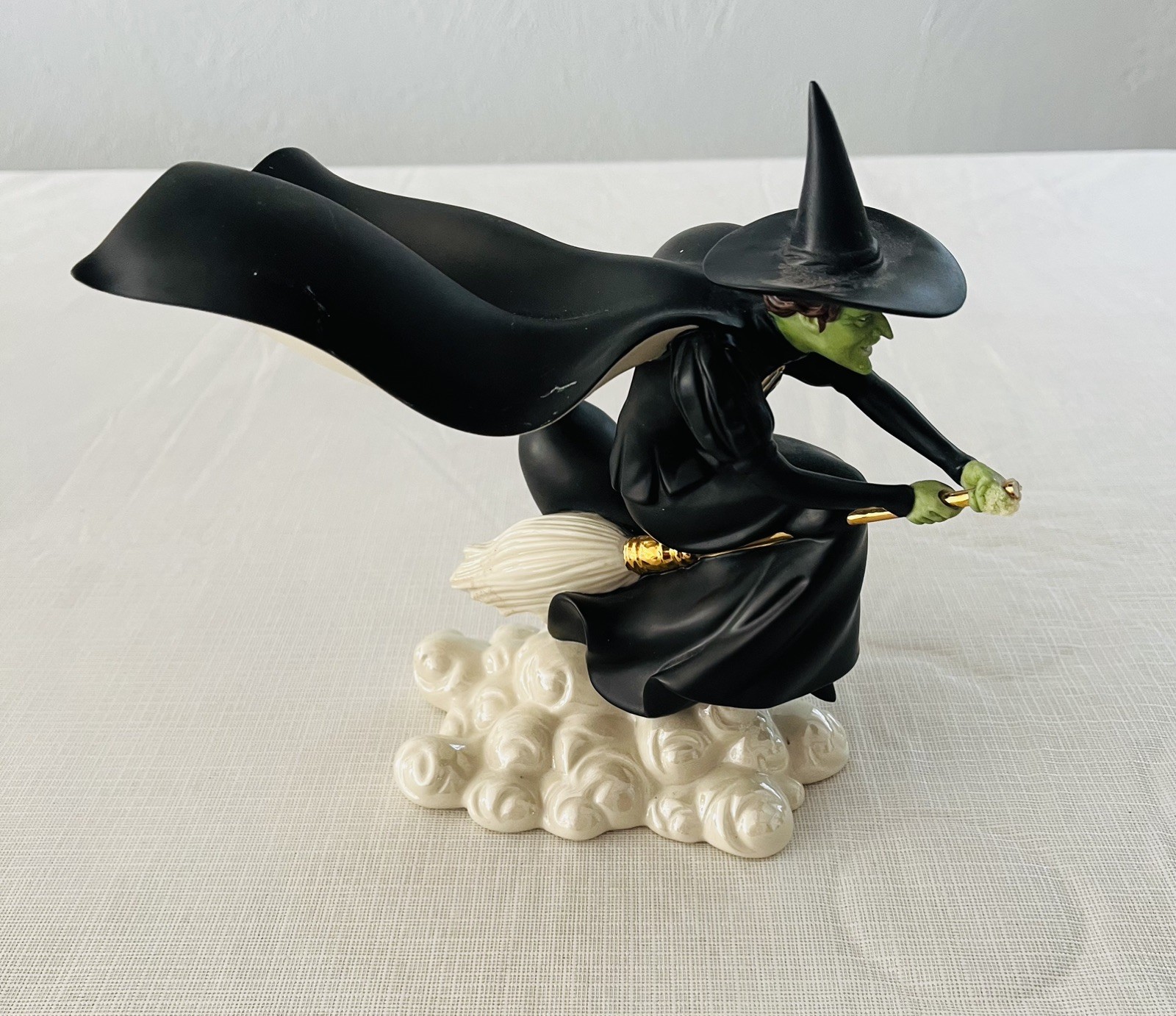 Lenox Wizard Of Oz Wicked Witch's Fury Figurine Rare 24k 