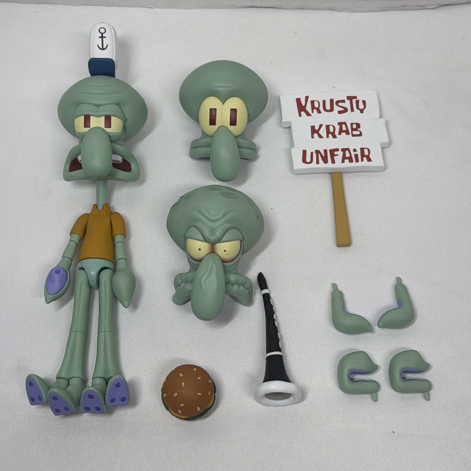 Super 7 SpongeBob SquarePants Ultimates Squidward Tentacles Loose Complete Fig Super 7 SpongeBob SquarePants Ultimates Squidward Tentacles Loose Complete Fig