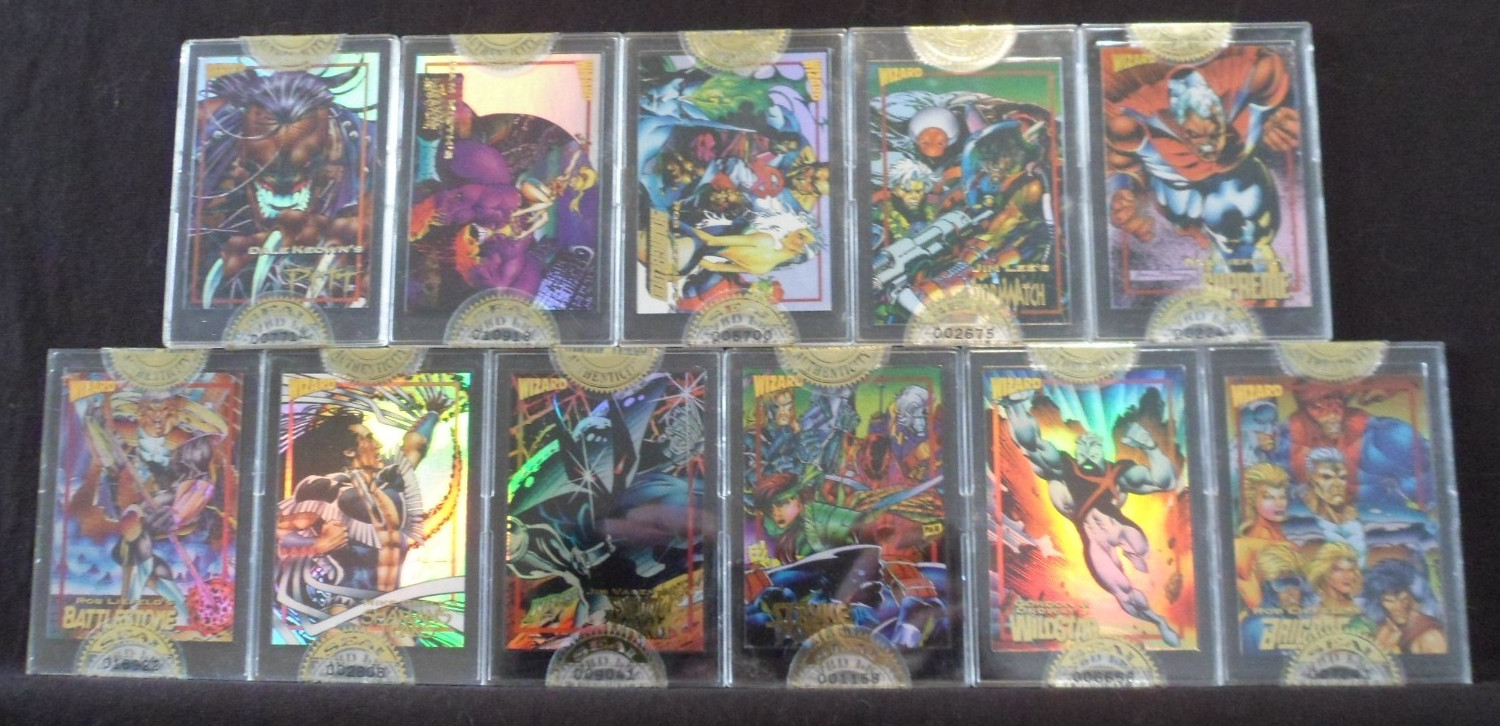 1992 Wizard Magazine Series 2 GOLD SEALED \ 1992 Wizard Magazine Series 2 GOLD SEALED \