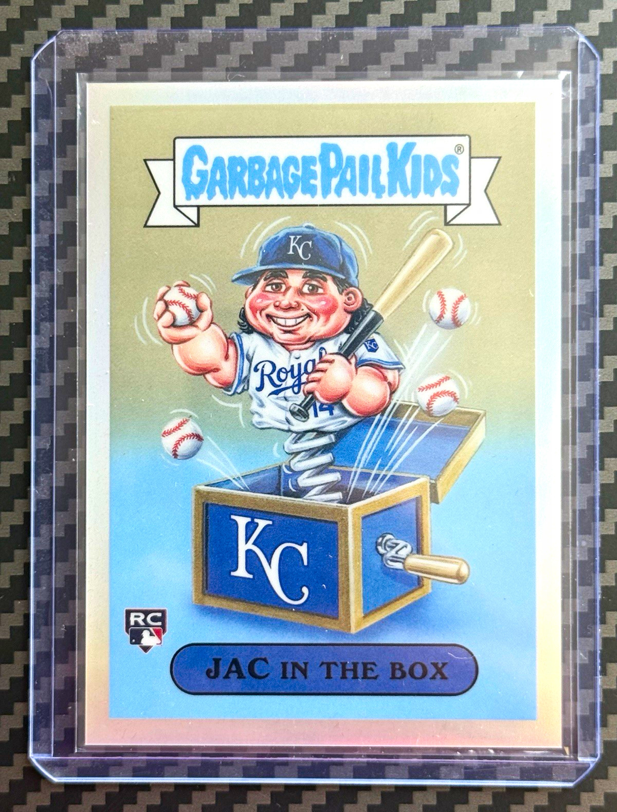 2026 Bowman Chrome Jac Caglianone Jac in the Box Garbage Pail Kids RC SSP 🔥