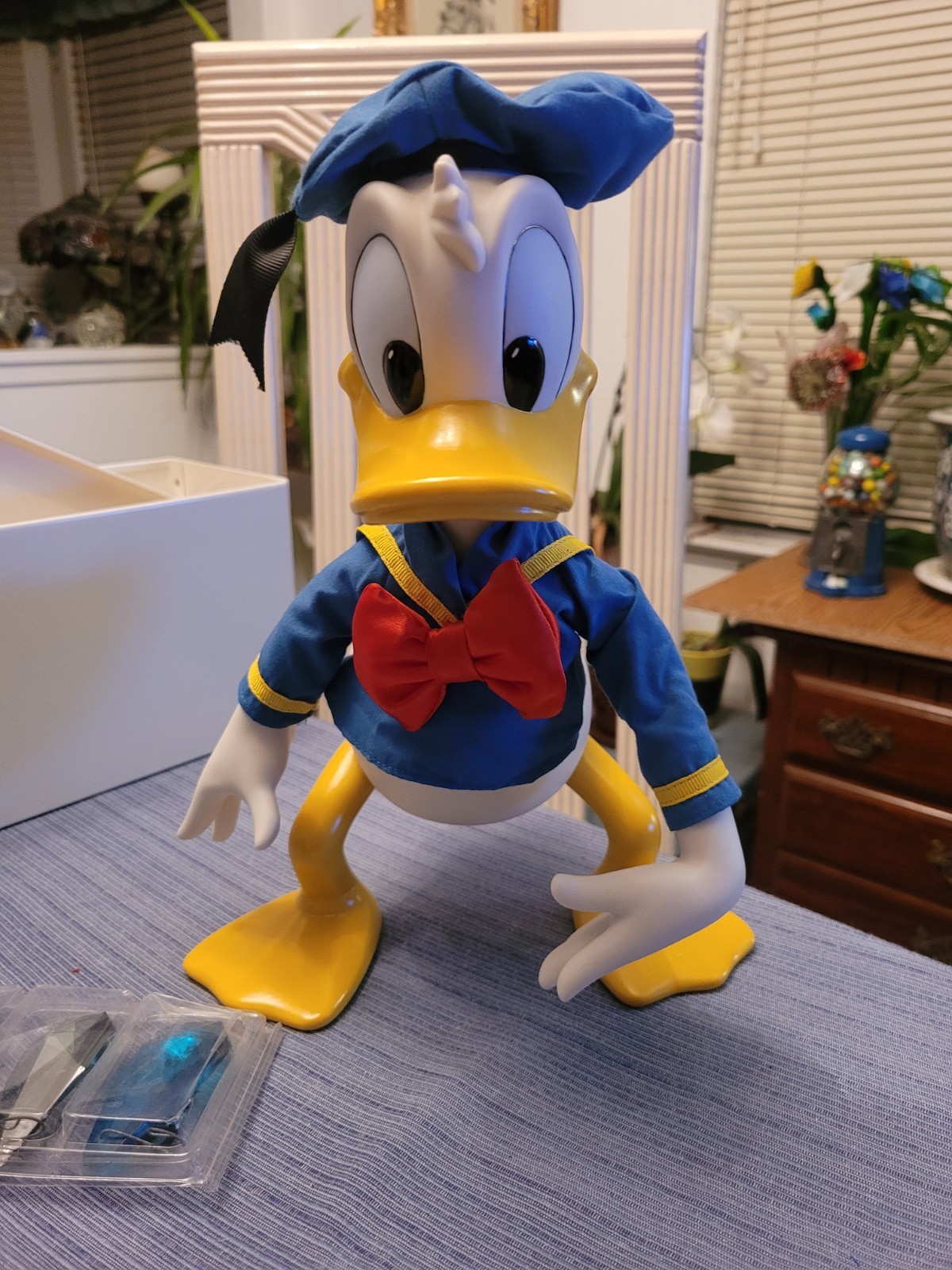 Franklin Heirloom Donald Duck Porcelain Doll